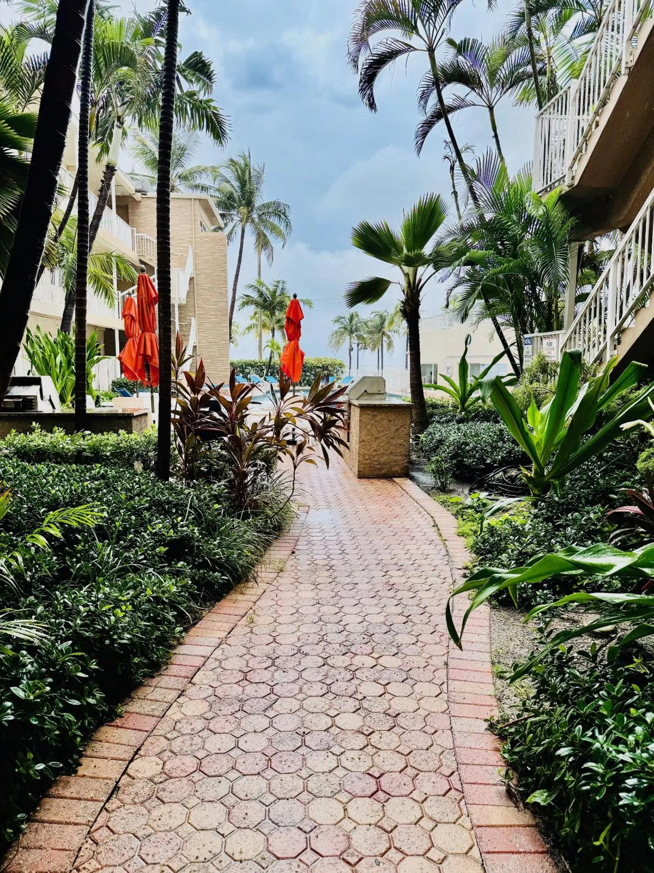 Pool view in Silver Seas Beach Resort