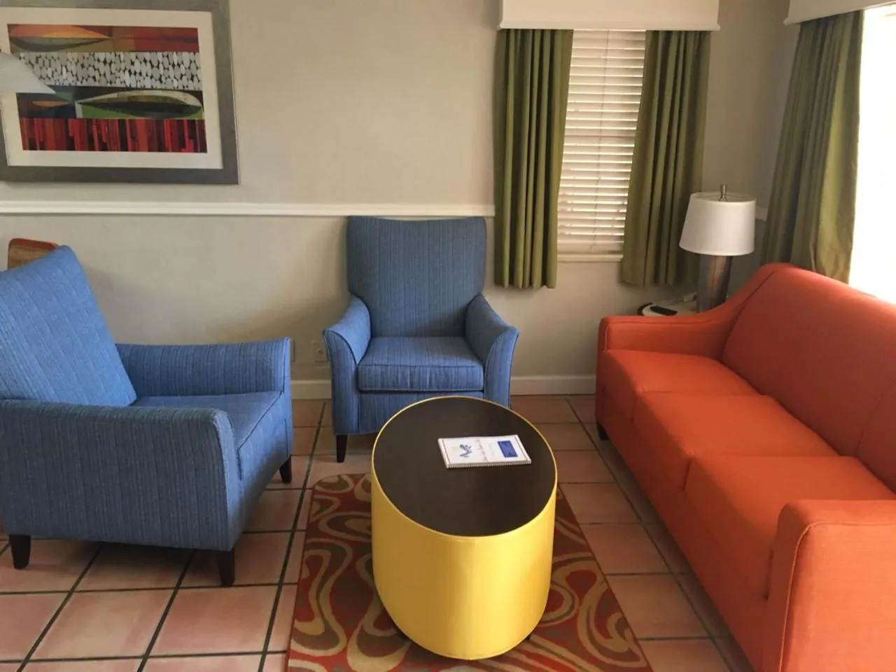 Living room in Silver Seas Beach Resort