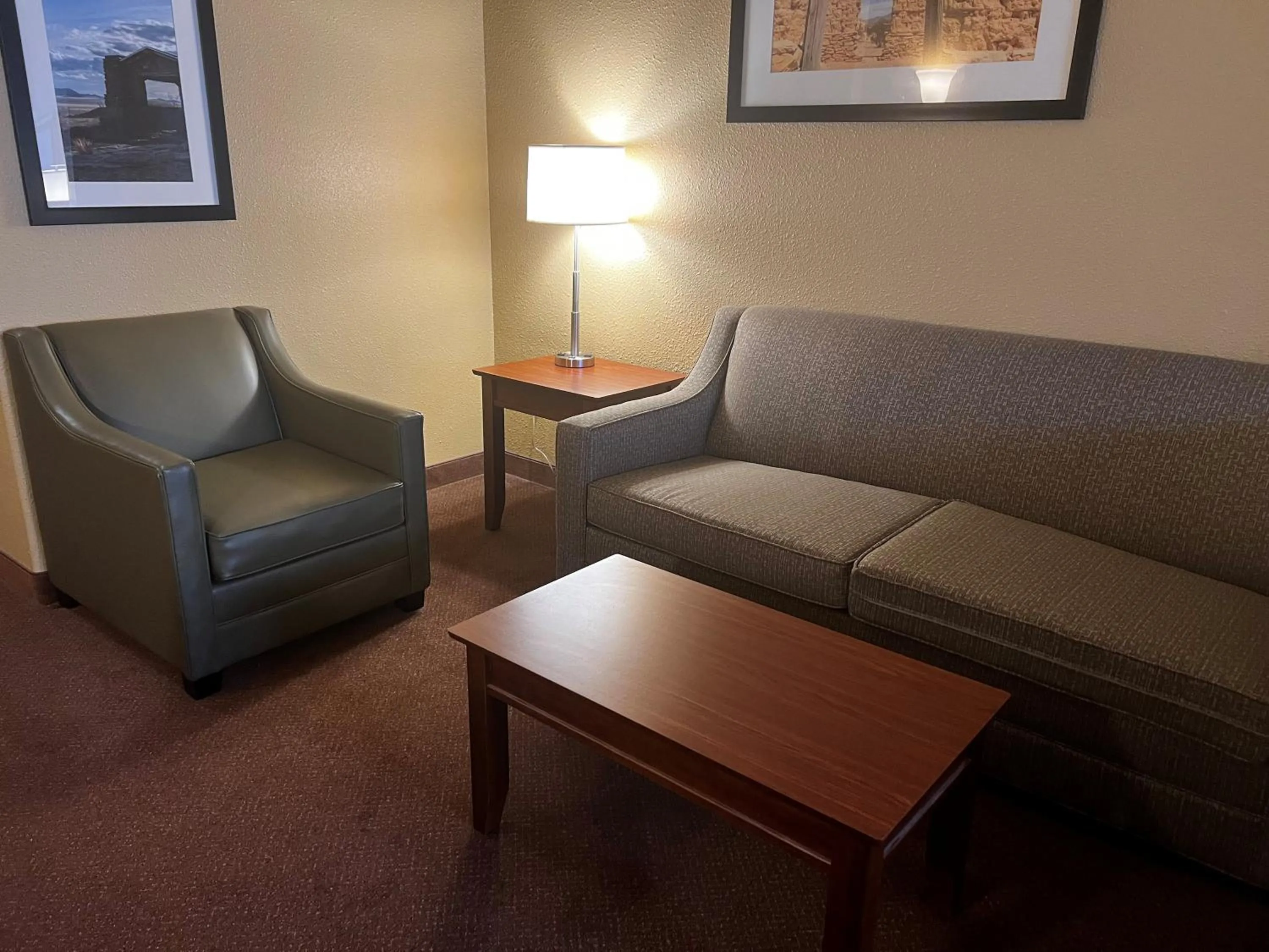 Seating area in Baymont by Wyndham Cuero