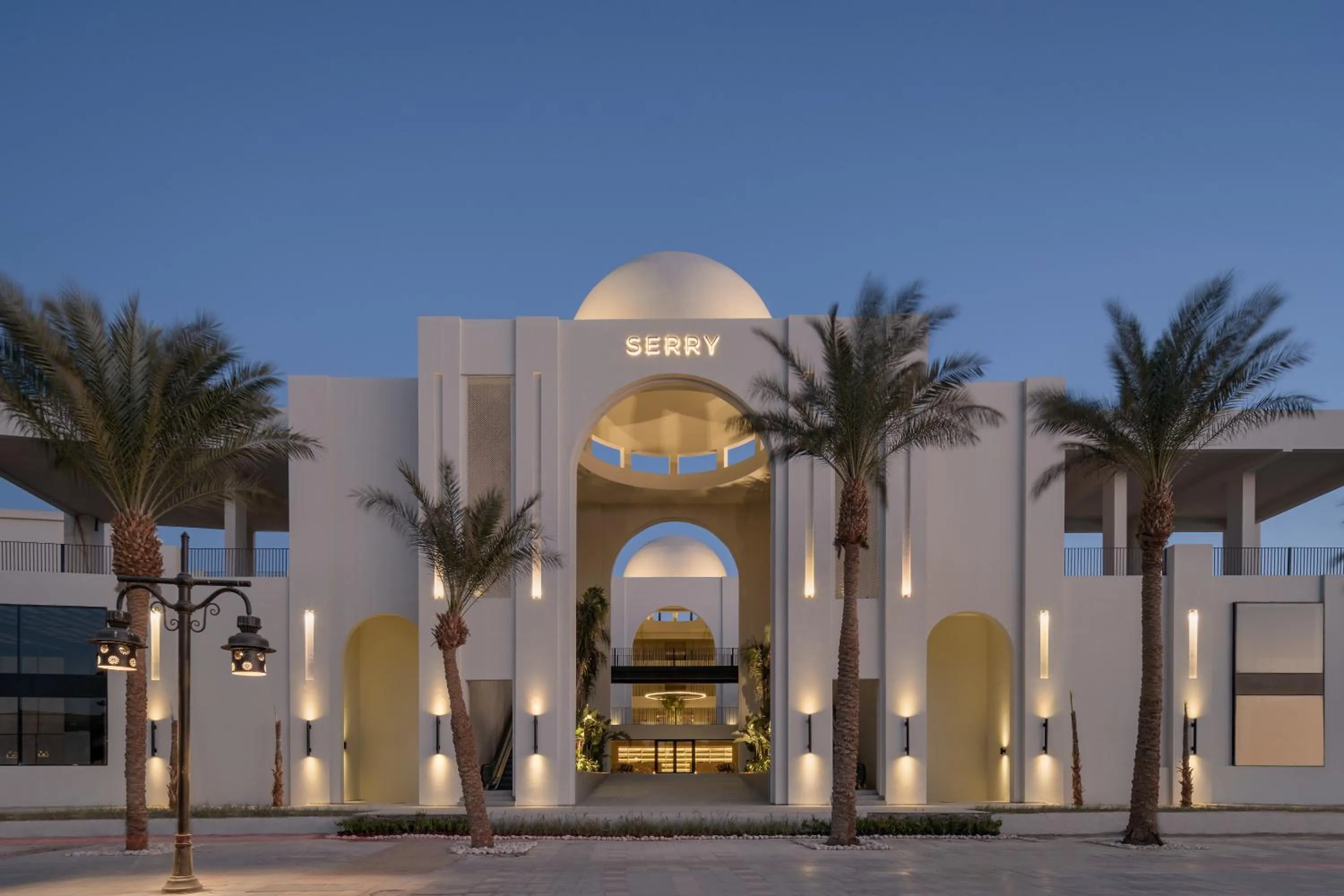 Facade/entrance in Serry Beach Resort
