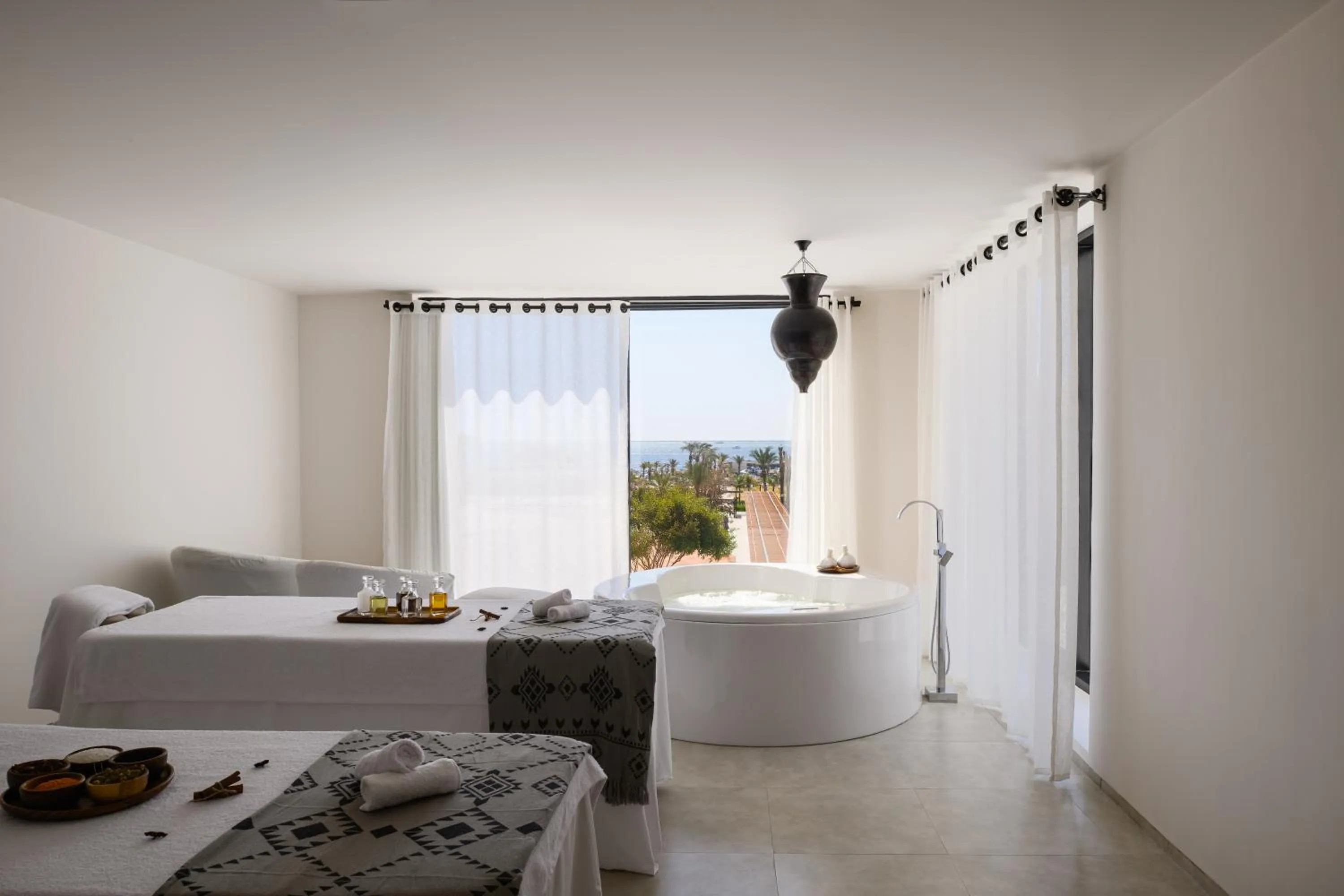 Spa and wellness centre/facilities, Bed in Serry Beach Resort