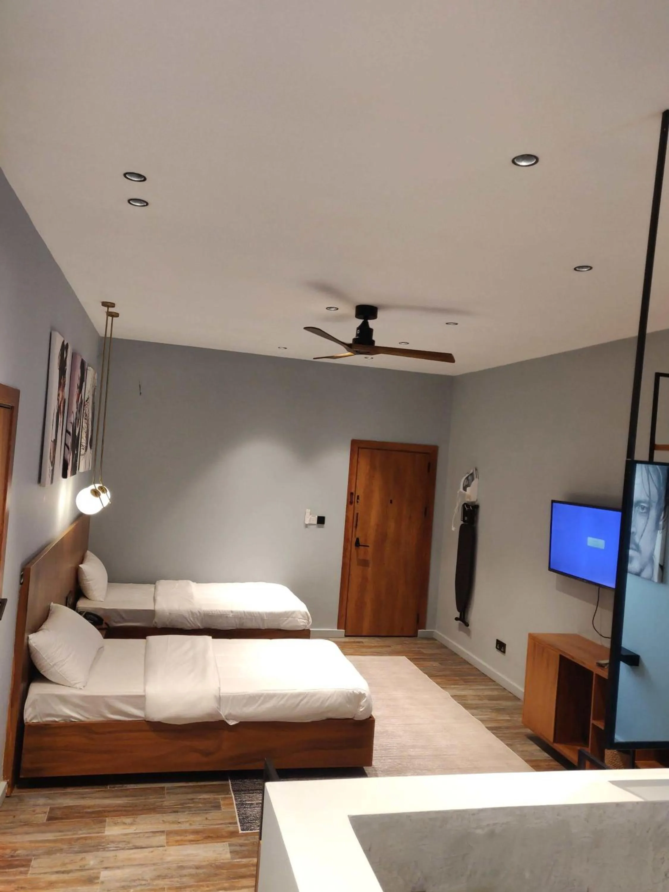 Bed in Burundi Palace Boutique Hotel