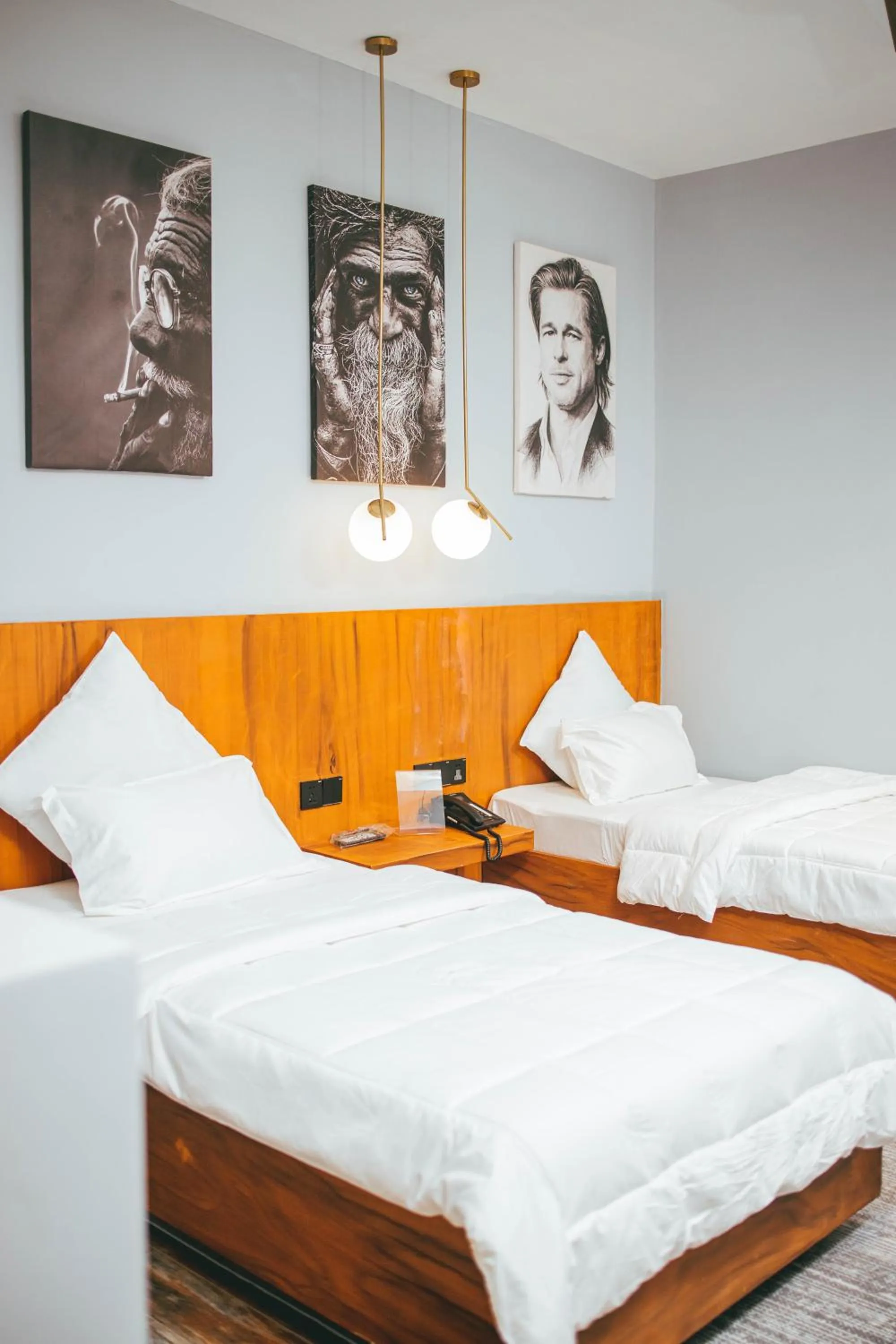 Bed in Burundi Palace Boutique Hotel