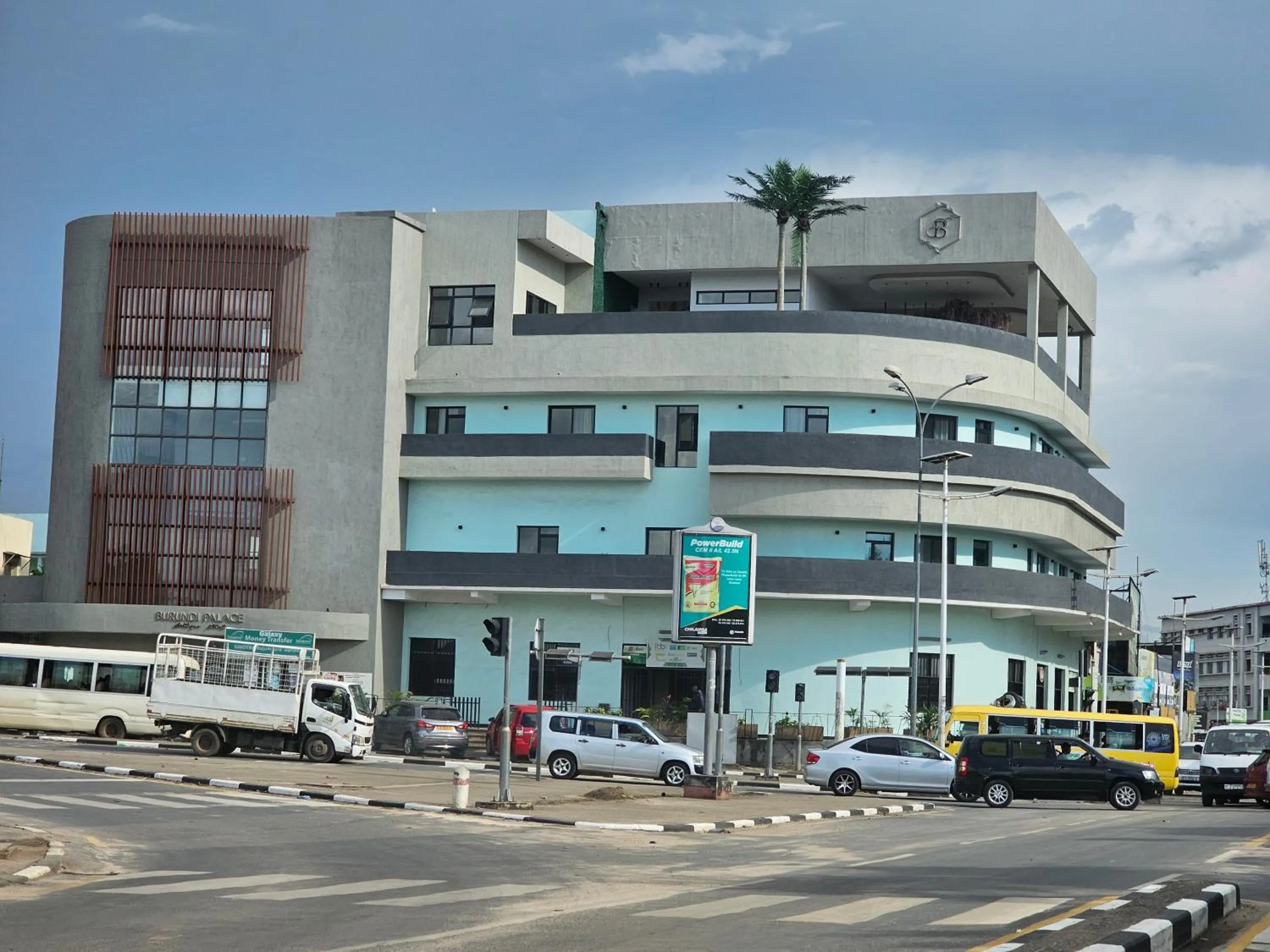 Property building in Burundi Palace Boutique Hotel