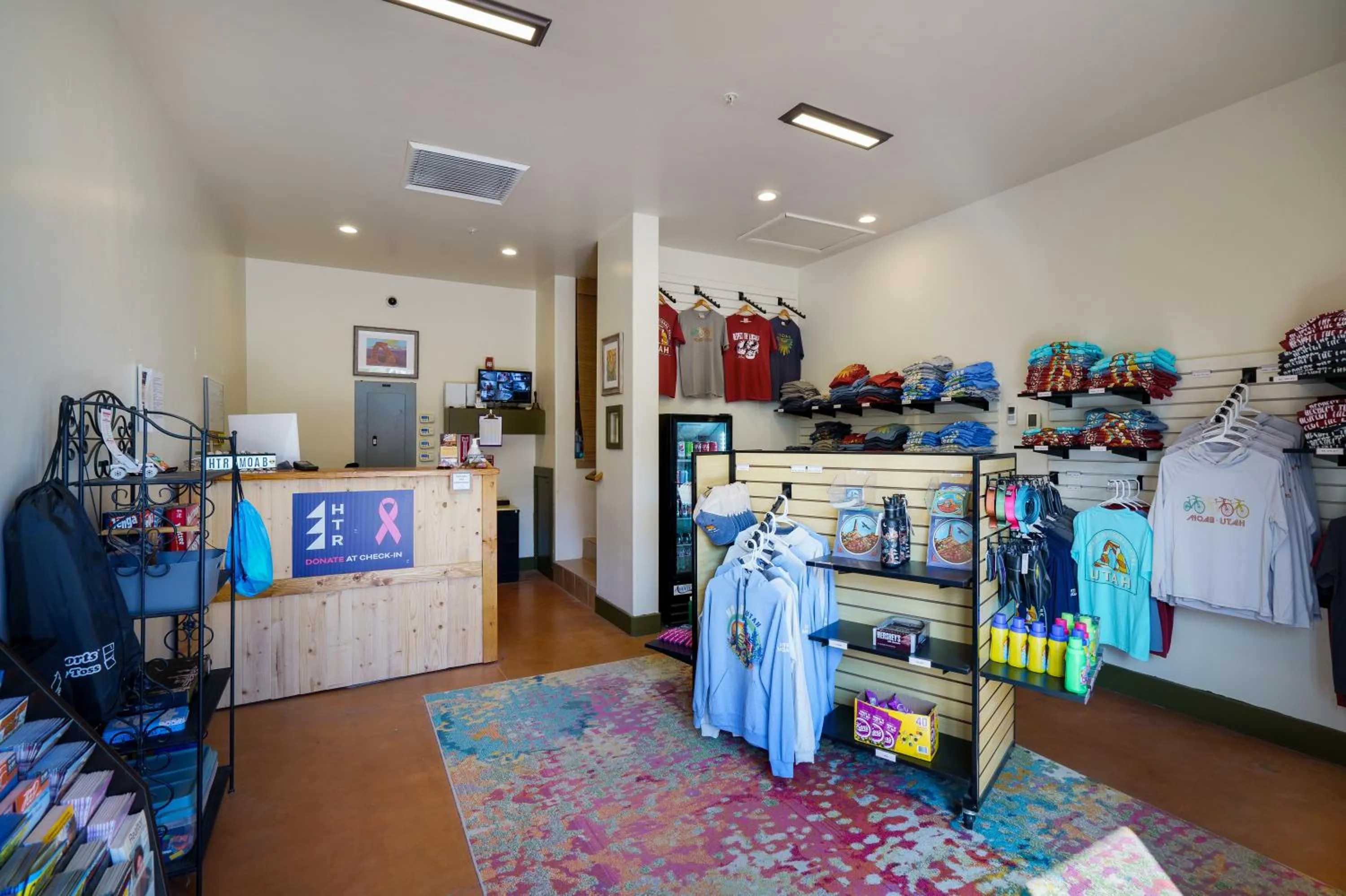 On-site shops in HTR Moab