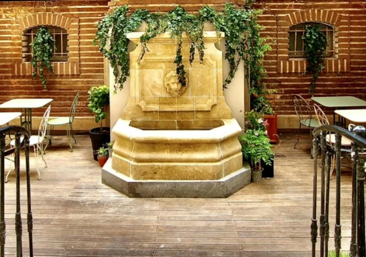 Patio in Boutique Hôtel Provencia