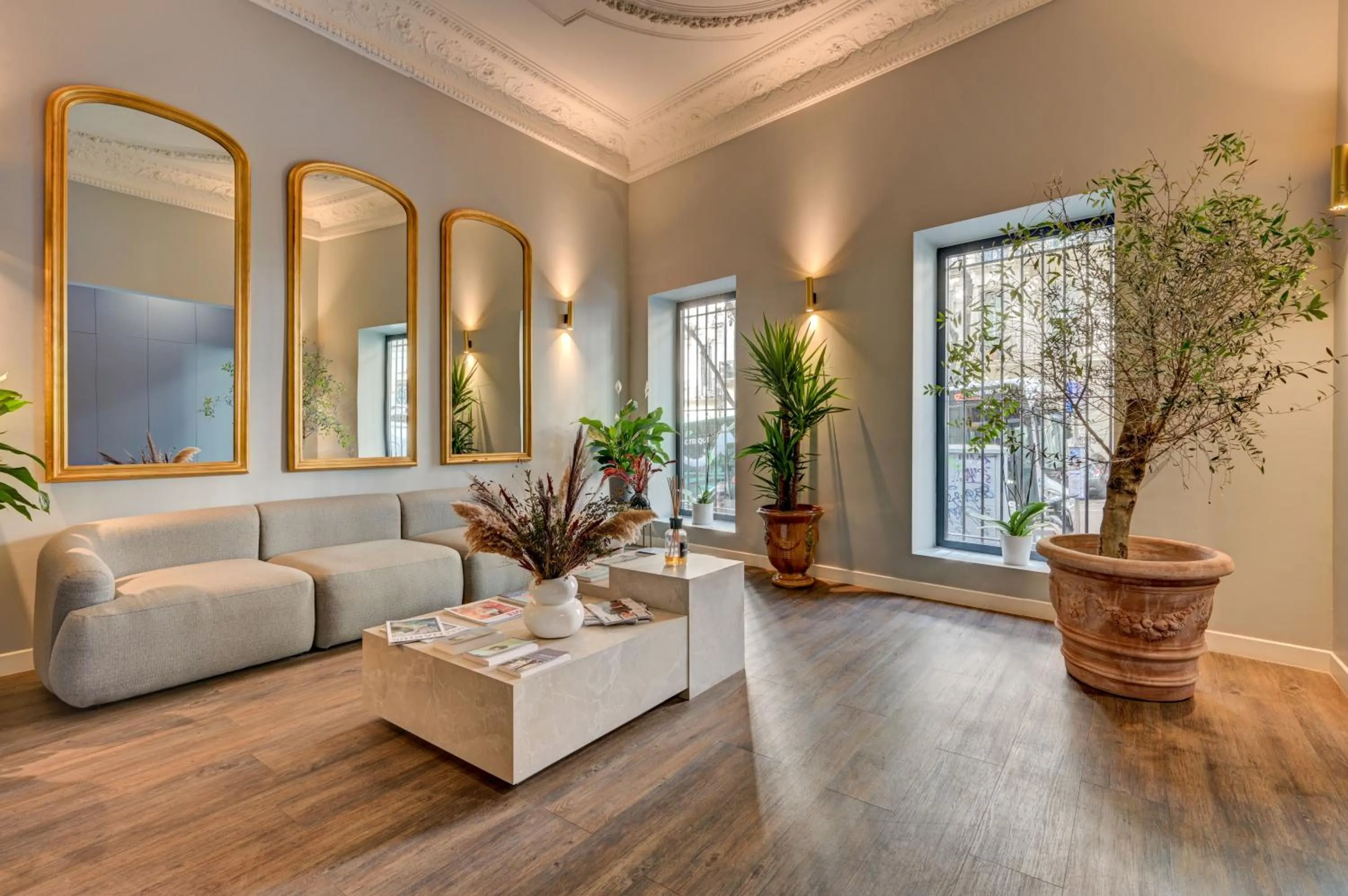 Lobby or reception in Boutique Hôtel Provencia