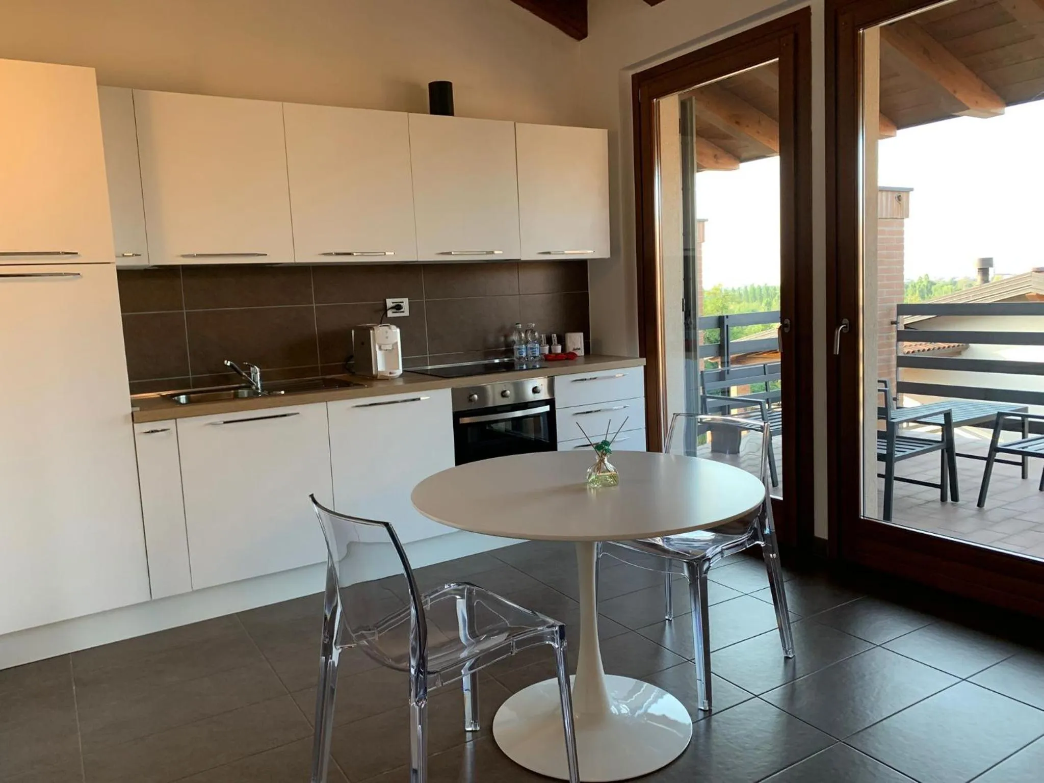 Kitchen or kitchenette in Bes Residence Bergamo Polaresco