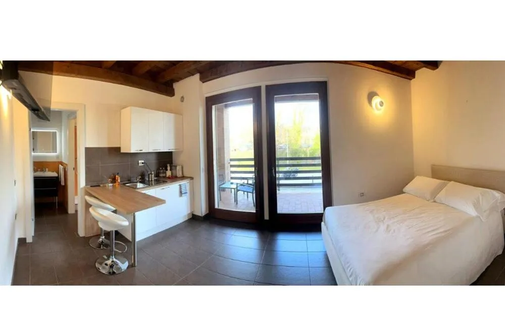 Bed in Bes Residence Bergamo Polaresco