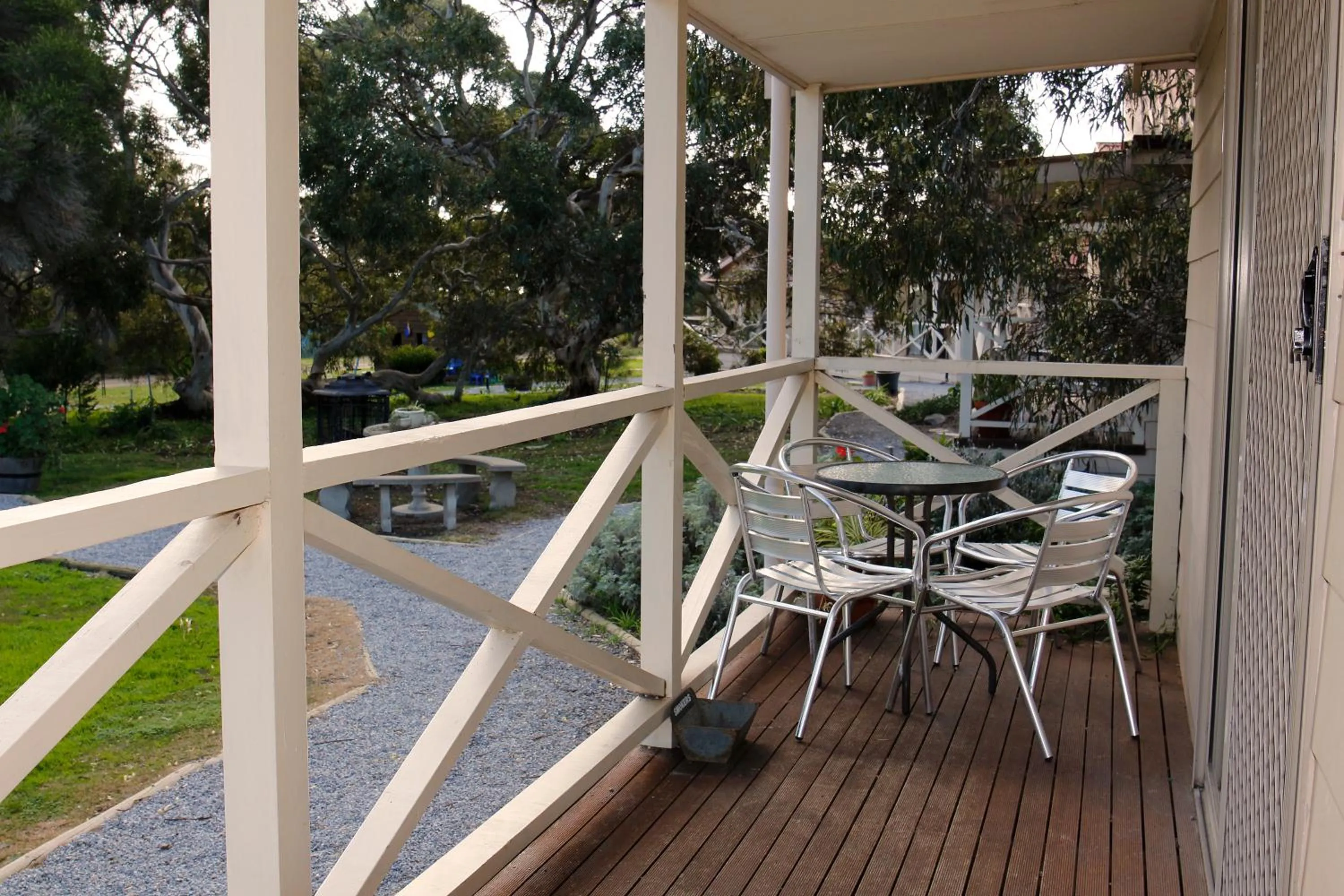 Patio in Cape Jervis Holiday Units