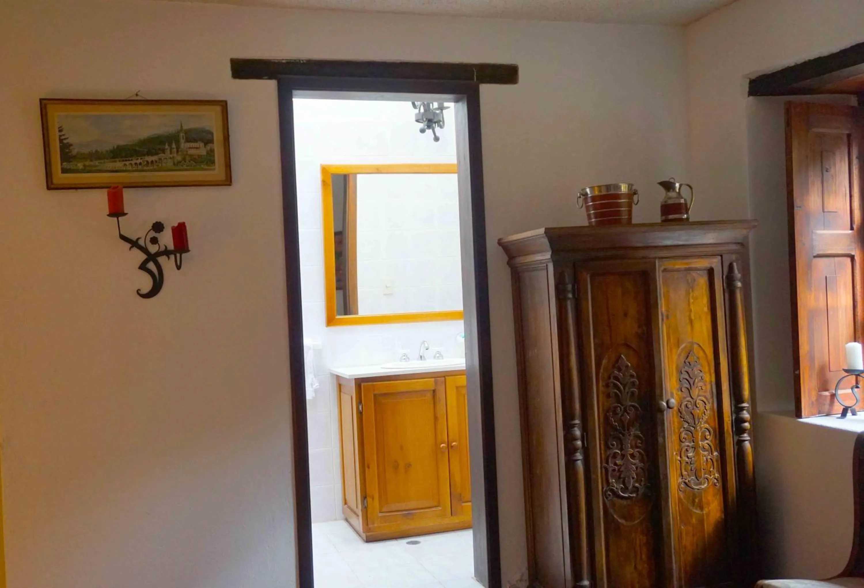Bathroom in Hacienda Hostería San Luis