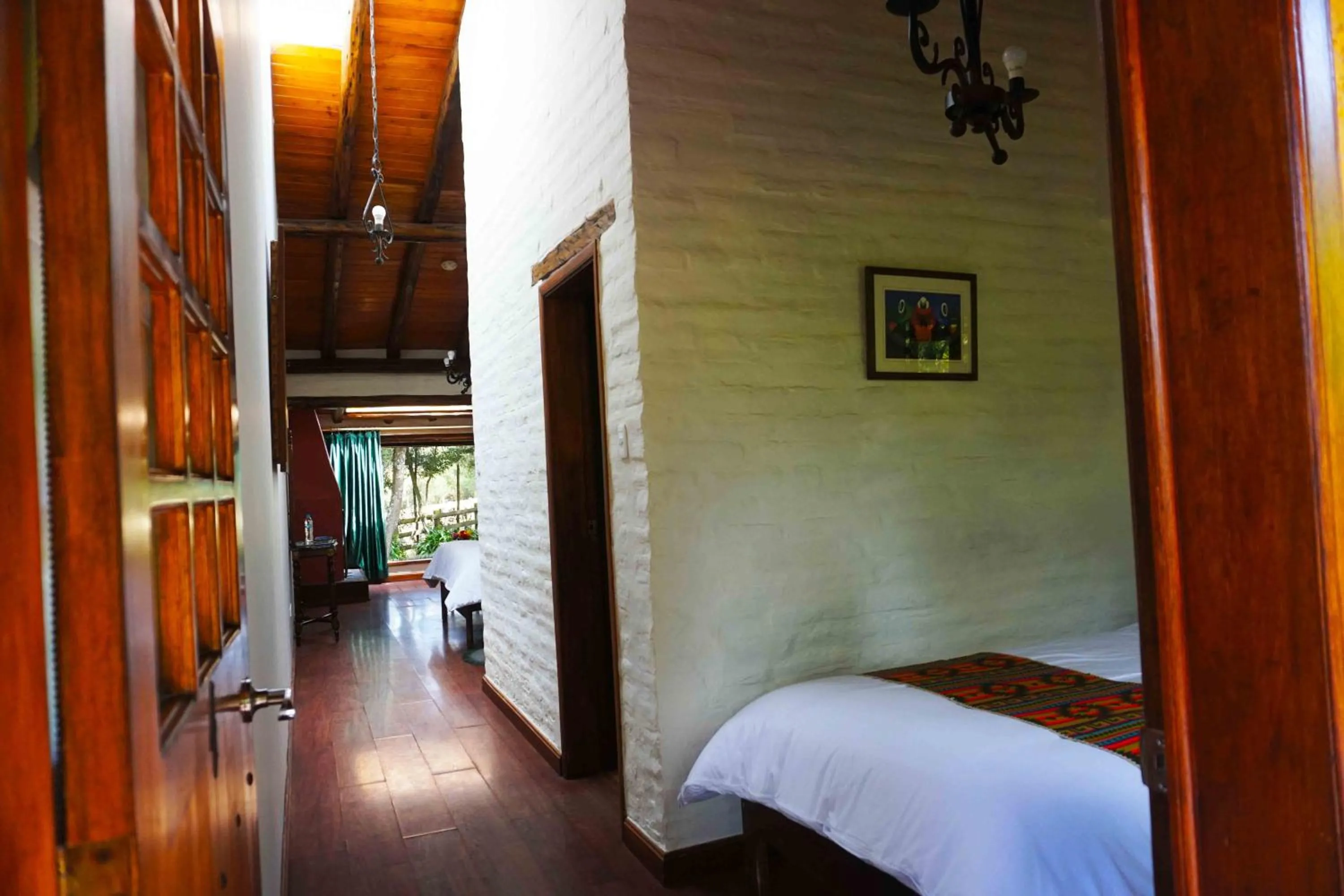 Bed in Hacienda Hostería San Luis