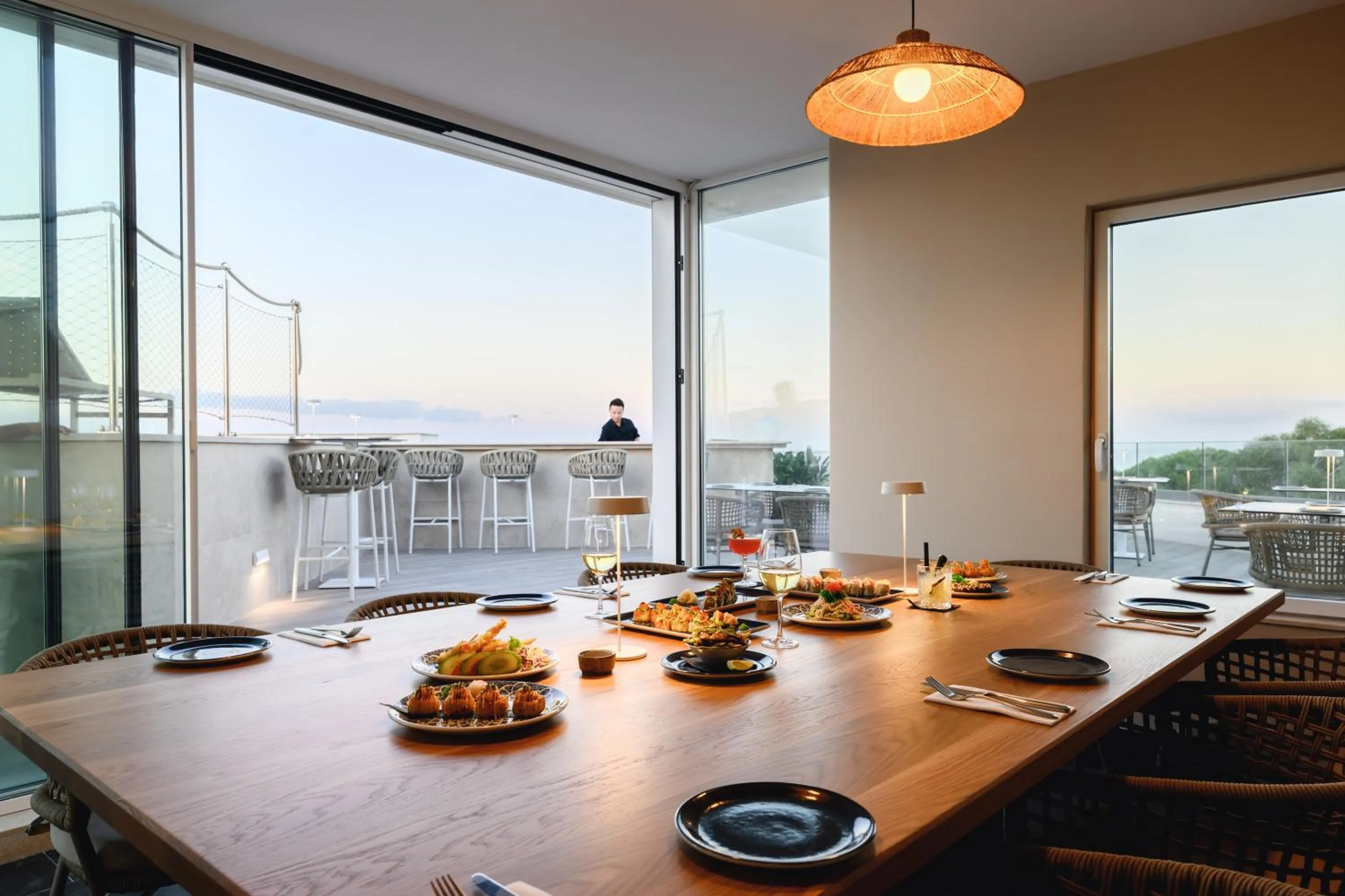 Restaurant/places to eat in XVI Suites - Adults Only