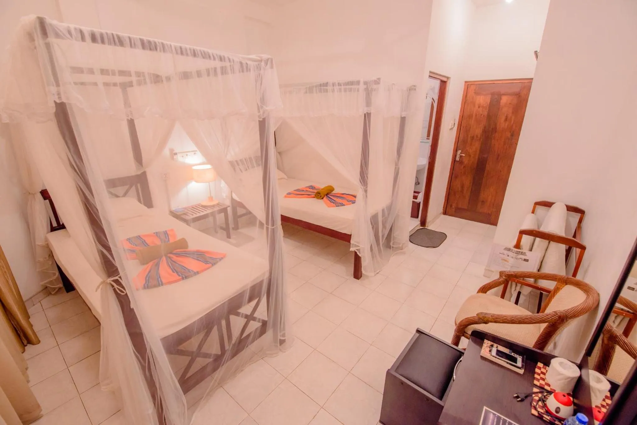 Bed in Muhsin Villa - Galle Fort