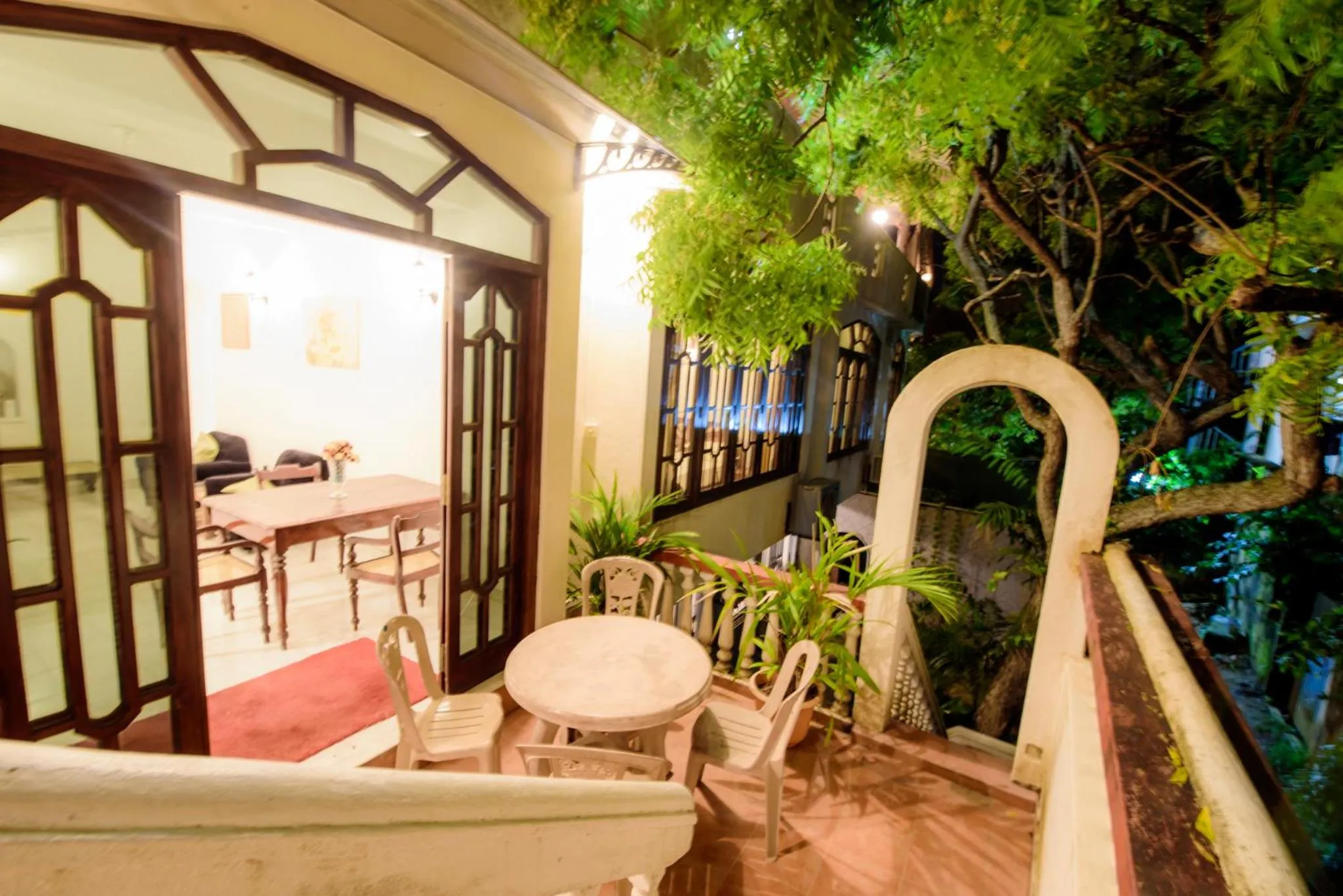 Patio in Muhsin Villa - Galle Fort