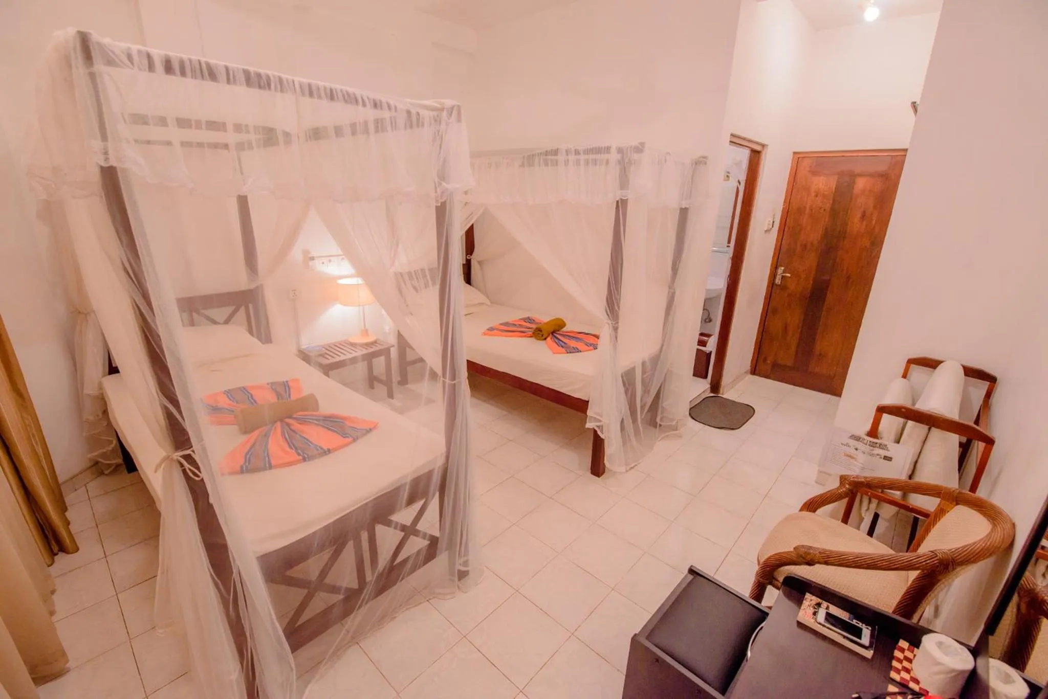 Bed in Muhsin Villa - Galle Fort