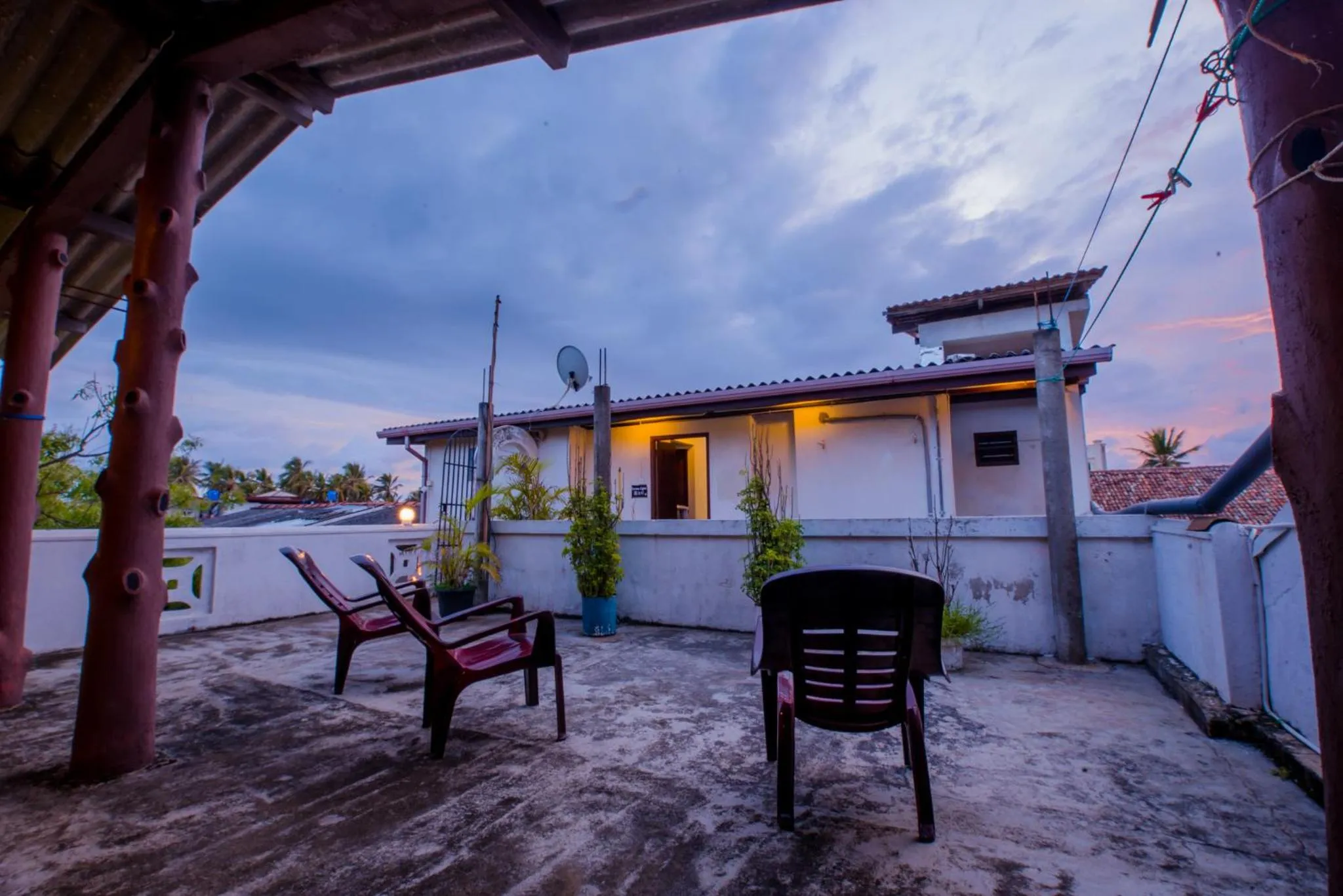 Patio in Muhsin Villa - Galle Fort