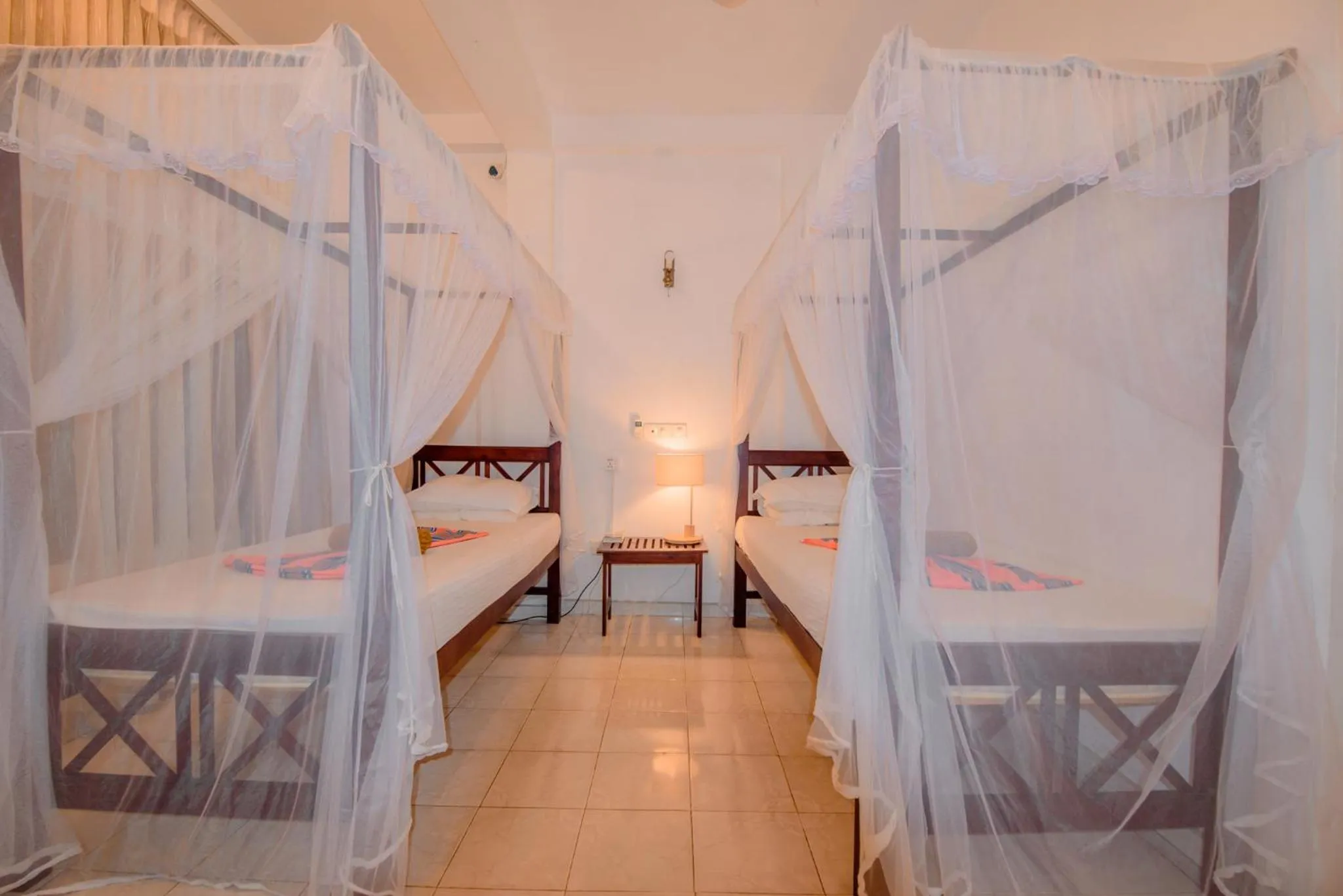 Bedroom, Bed in Muhsin Villa - Galle Fort