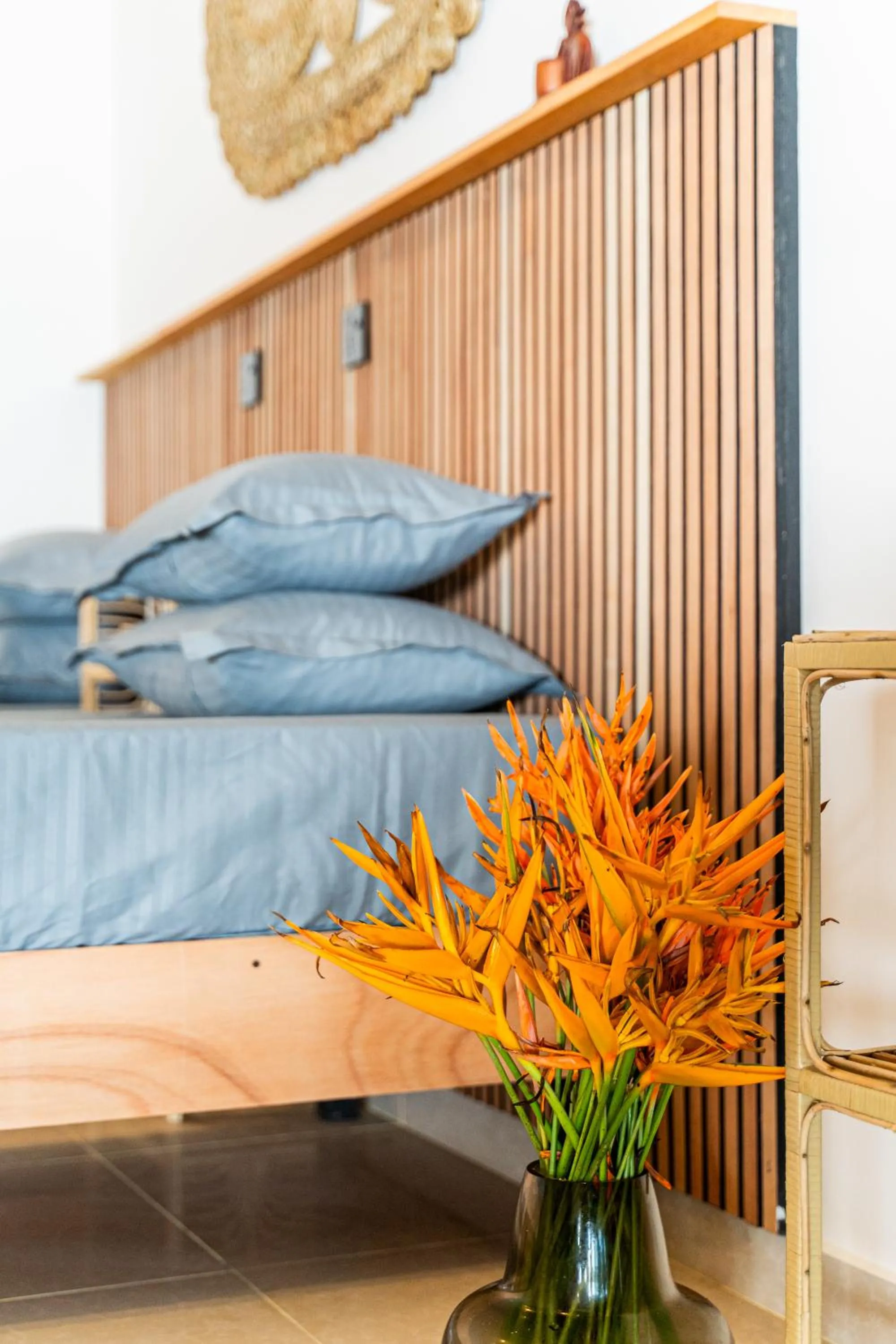 Bed in We Are Surfers Hotel