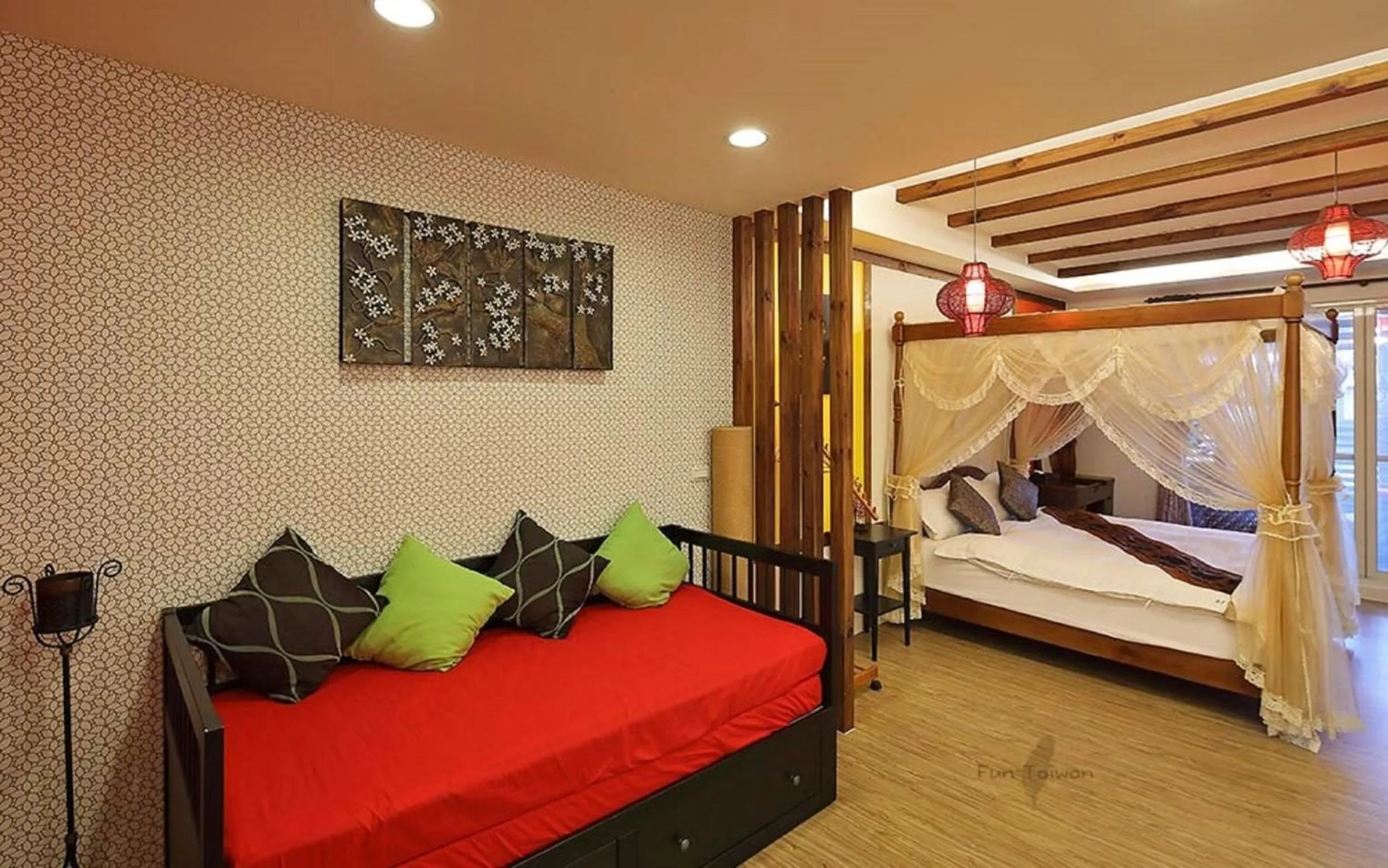 Bedroom, Bed in Park 61