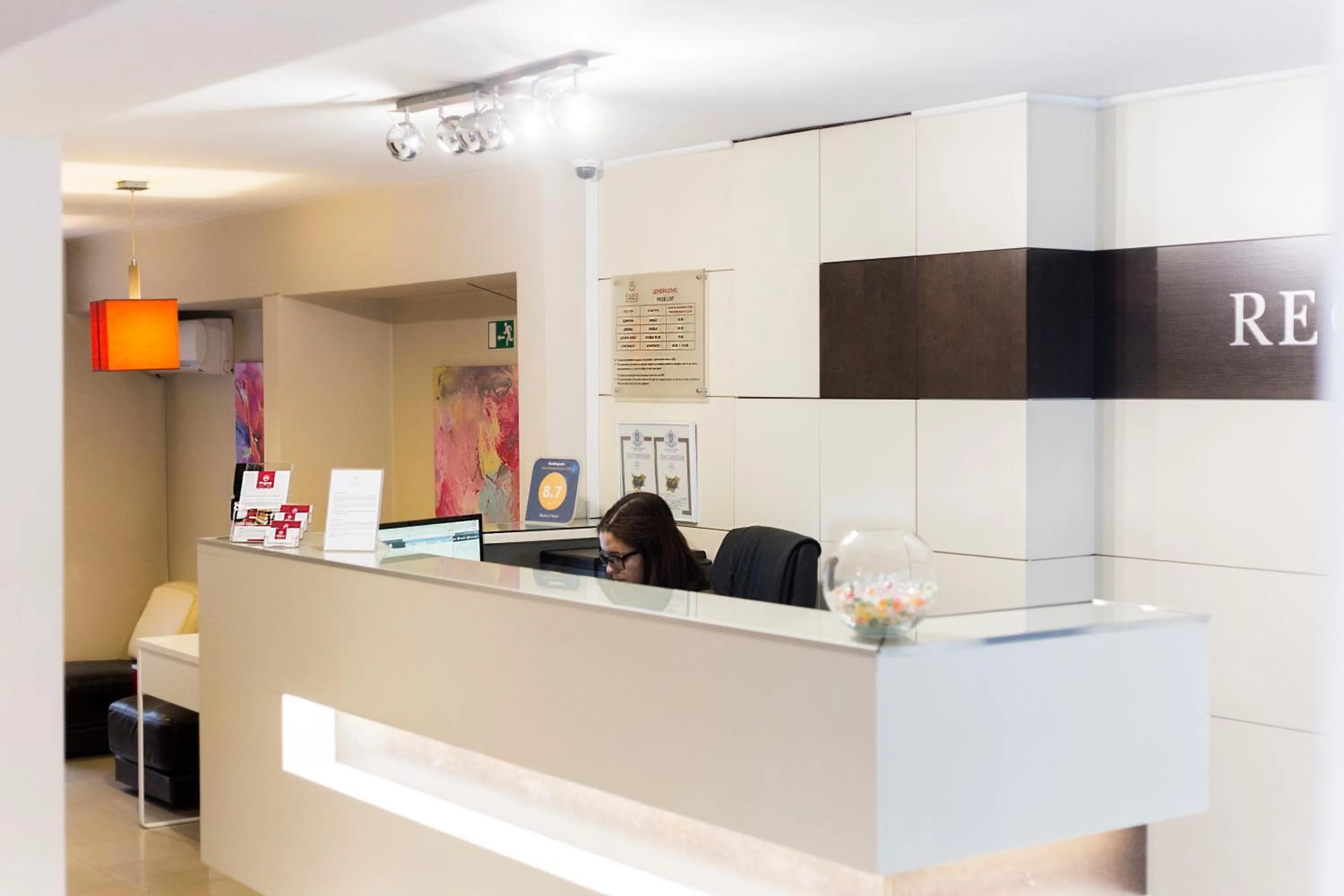 Staff in Family Hotel Madrid