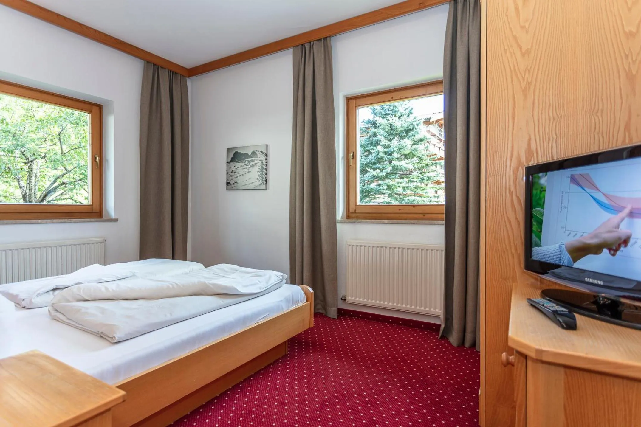 Bed in Apart-Hotel Forellenhof