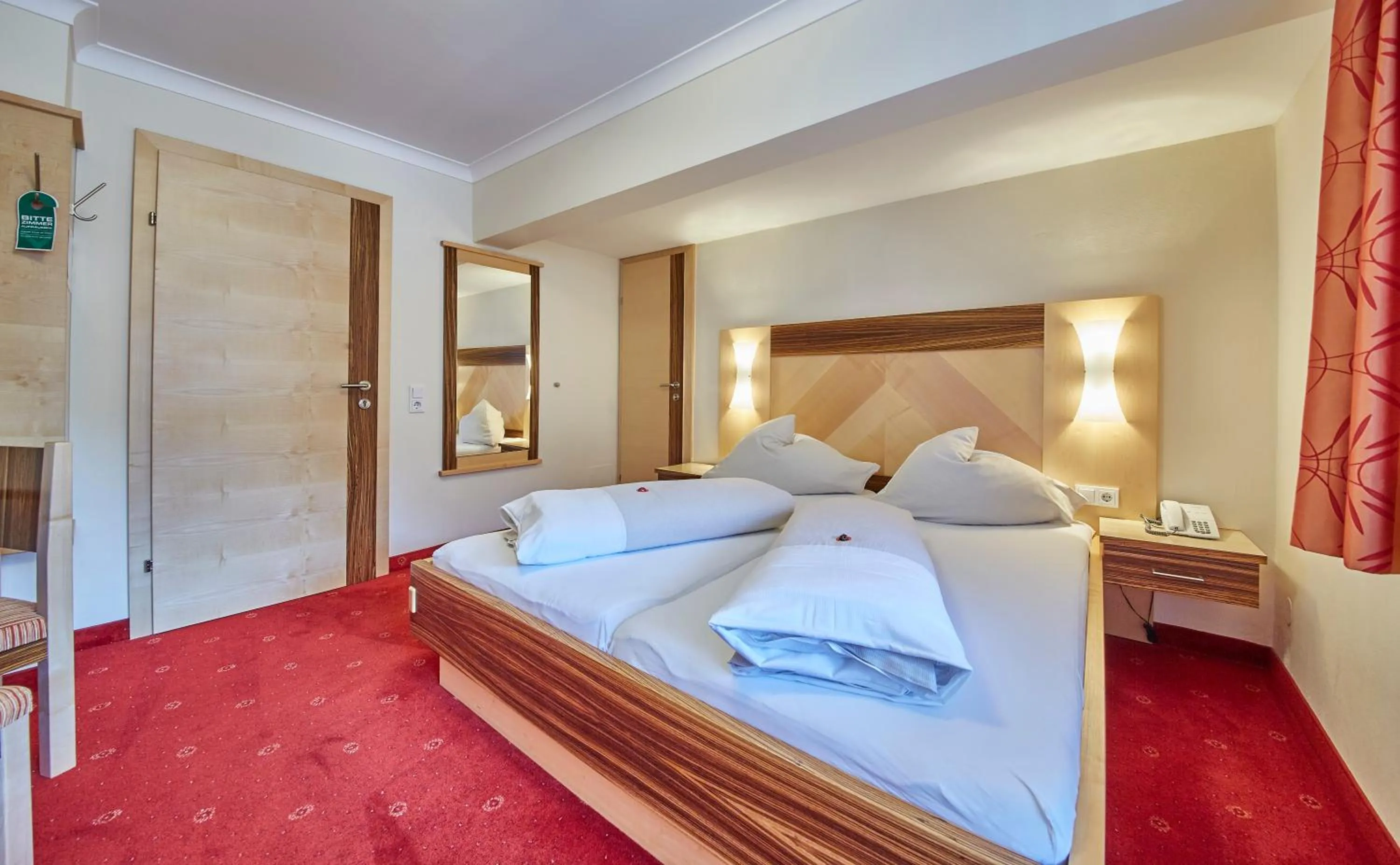 Bed in Apart-Hotel Forellenhof