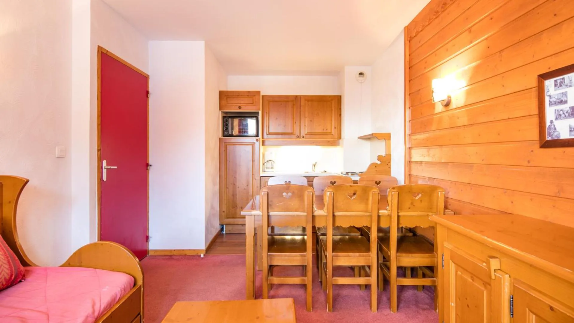 Living room in Résidence Vacancéole - La Turra