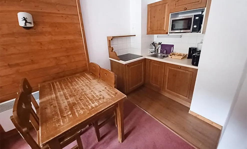 kitchen in Résidence Vacancéole - La Turra