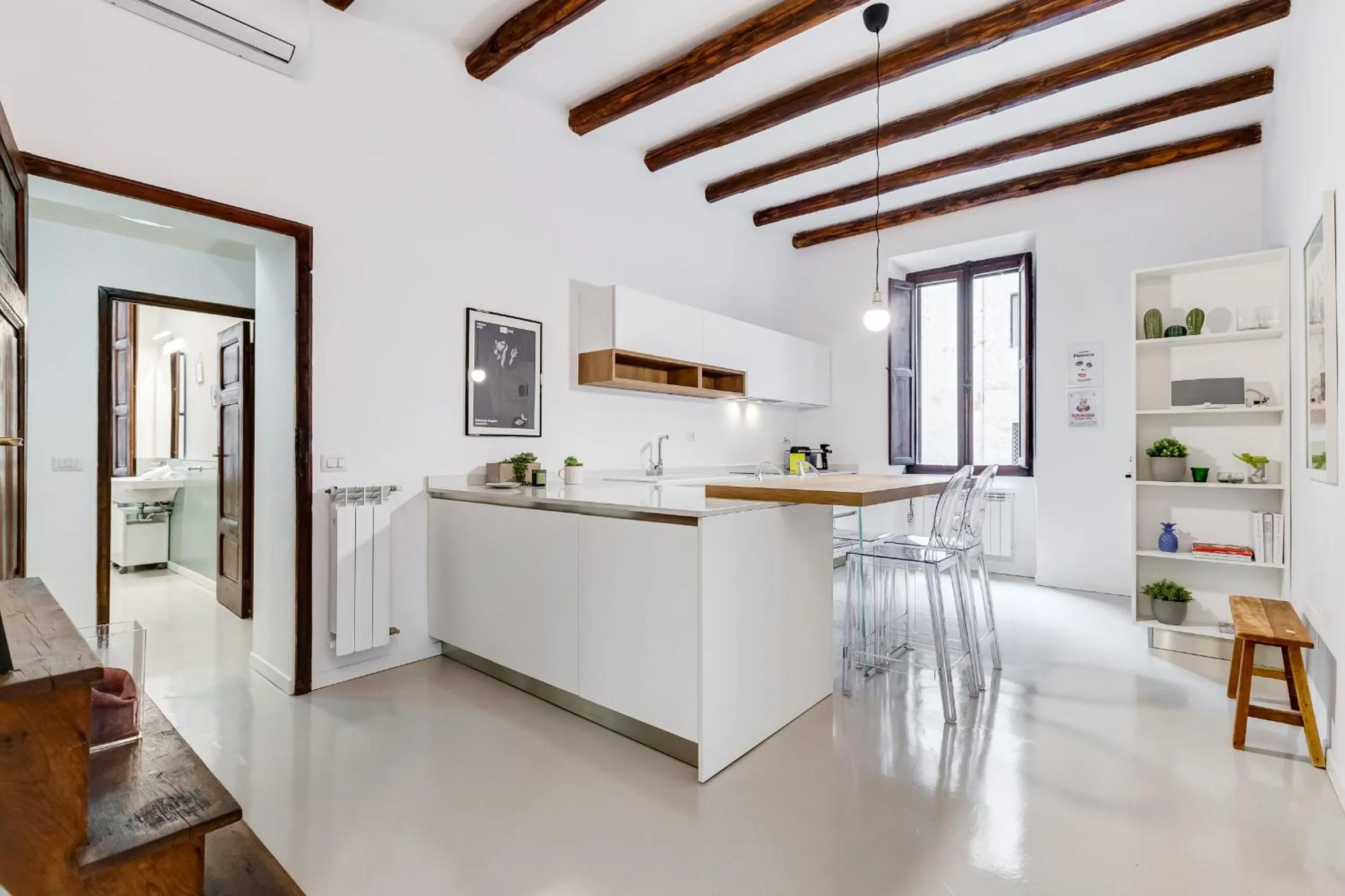 Kitchen or kitchenette in Colosseo Exclusive House by Premium Suites Collection