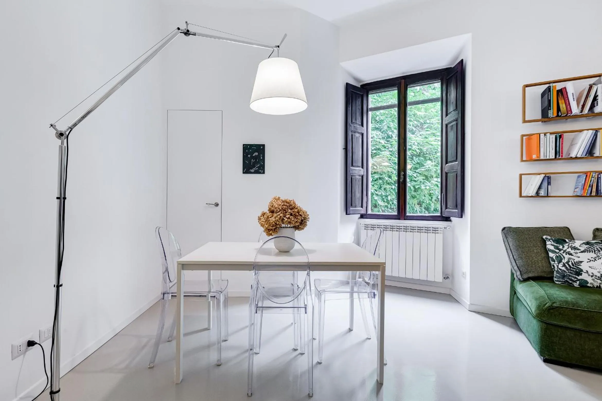 Library in Colosseo Exclusive House by Premium Suites Collection