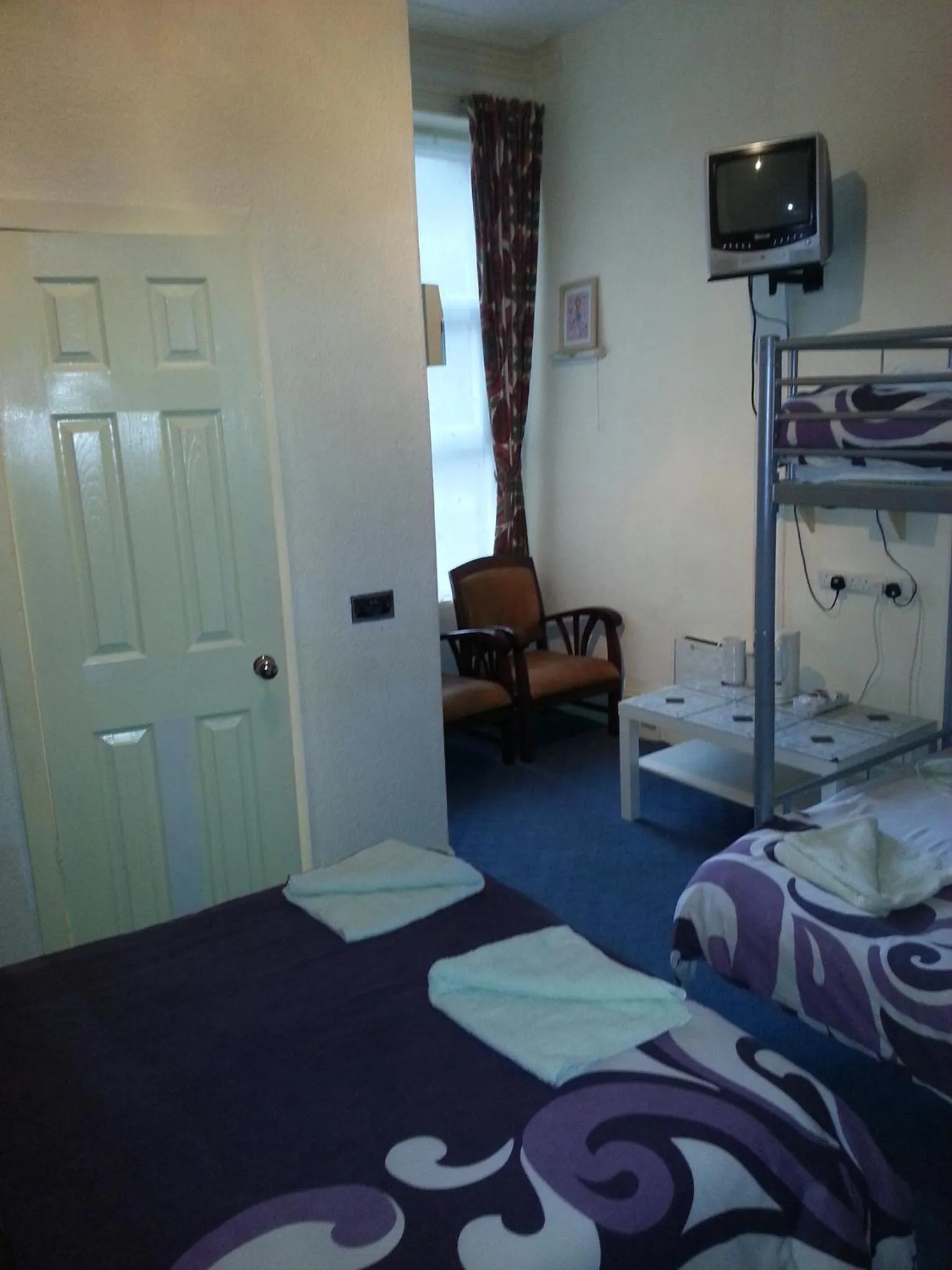 Decorative detail, Bed in Jesmond International Hotel