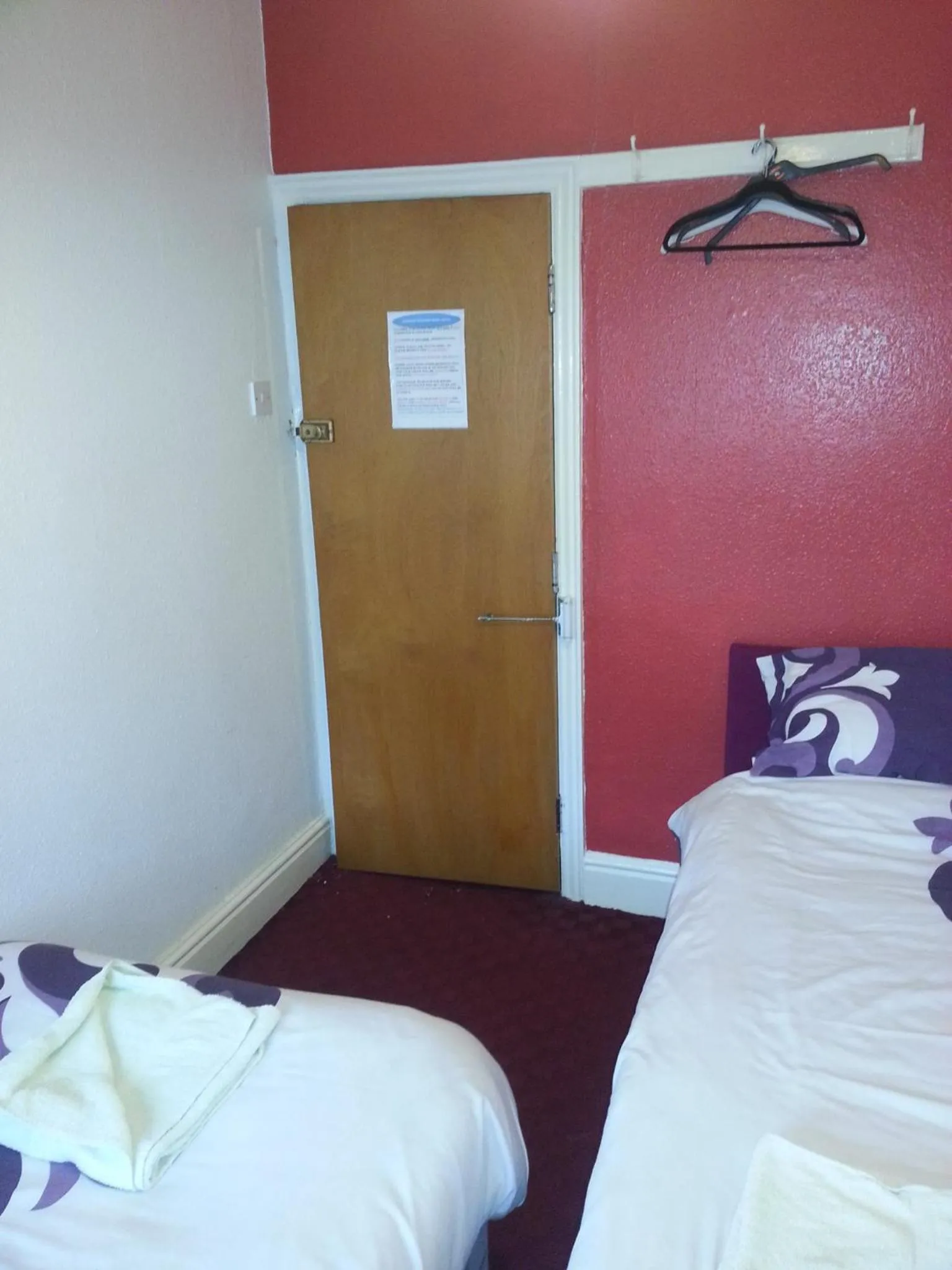 Decorative detail, Bed in Jesmond International Hotel