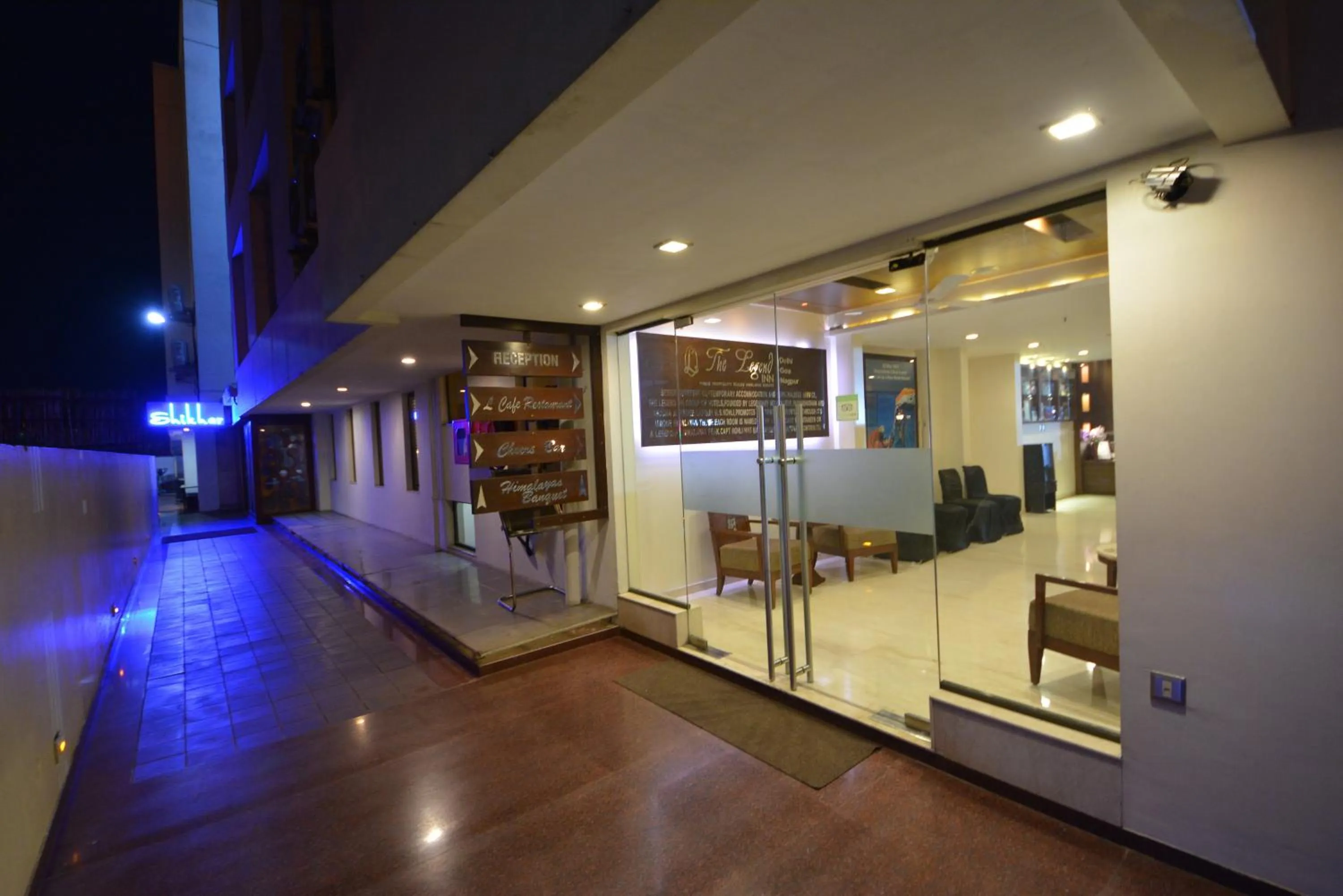 Facade/entrance in The Legend Inn @Nagpur