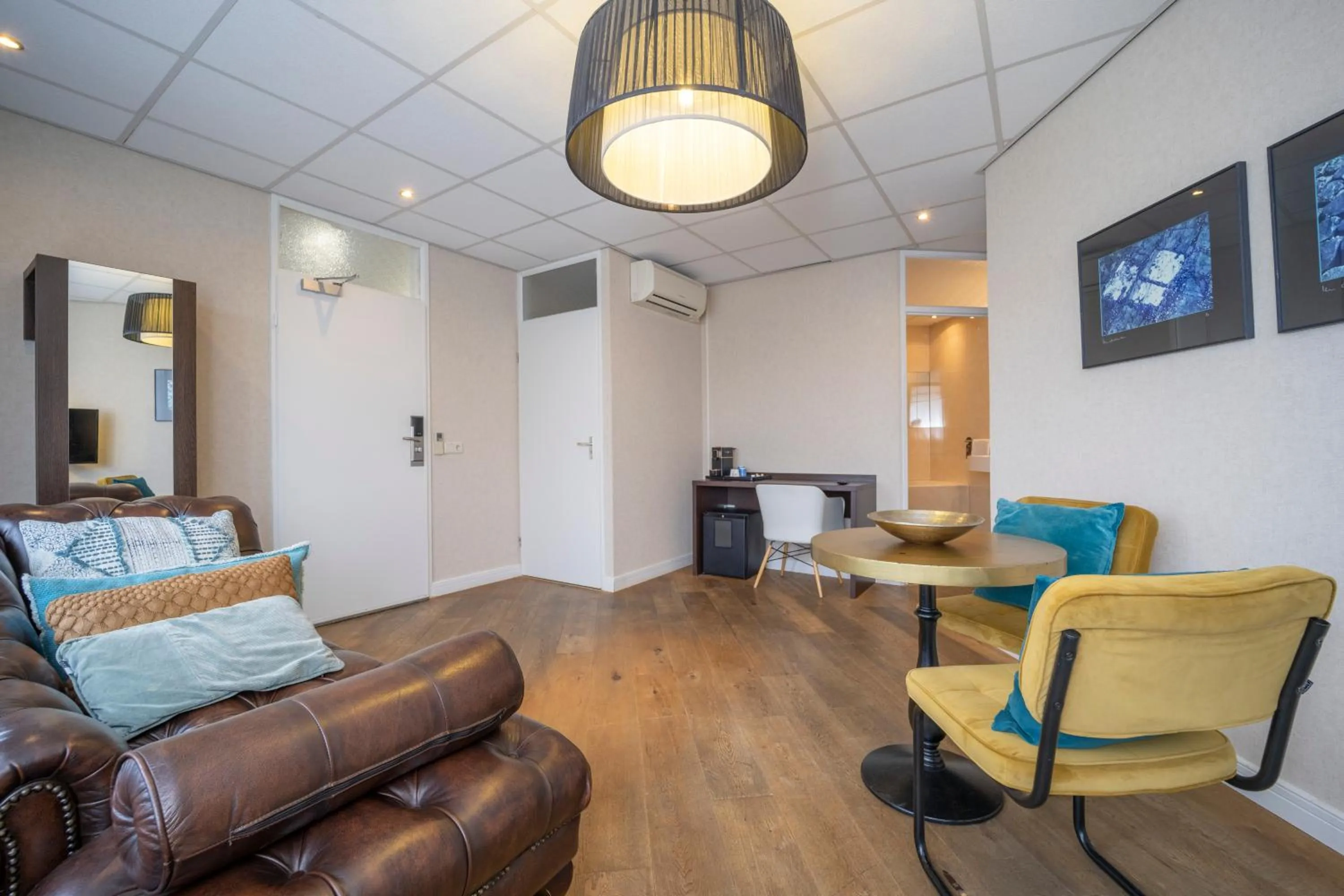 Living room in Fletcher Hotel-Restaurant Arneville-Middelburg