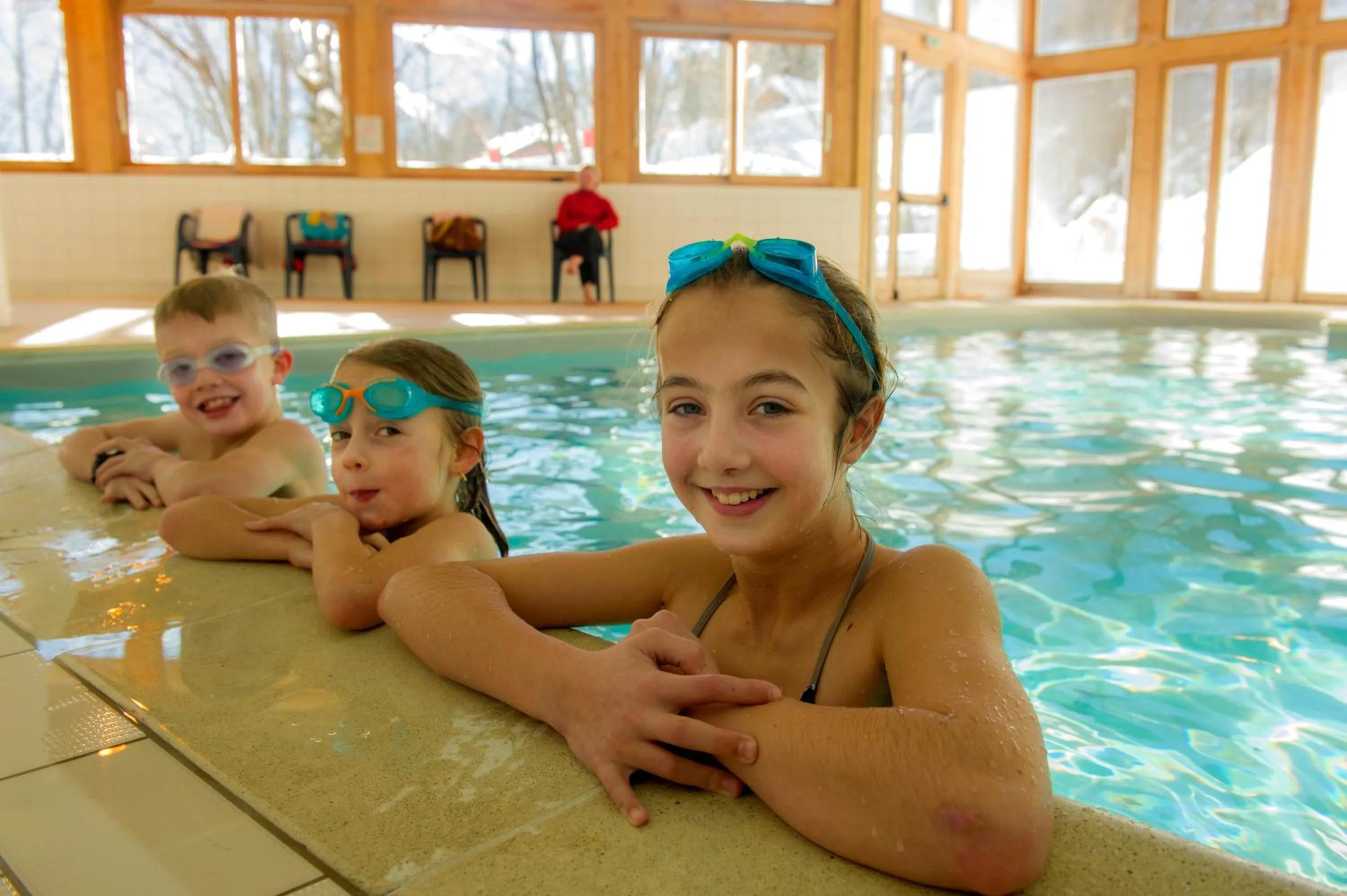 Swimming pool in Résidence Goélia Le Balcon des Neiges