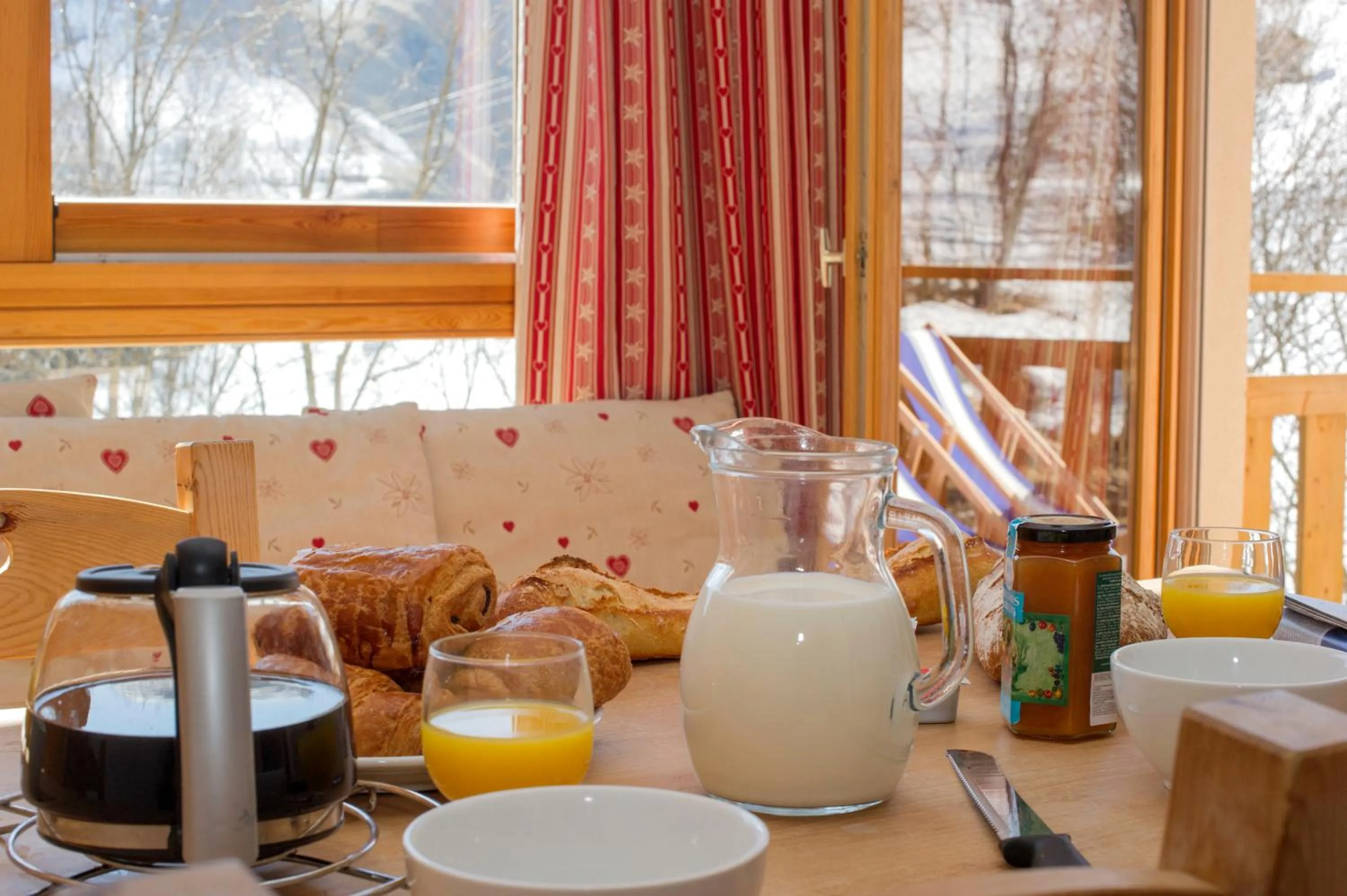 Food and drinks in Résidence Goélia Le Balcon des Neiges