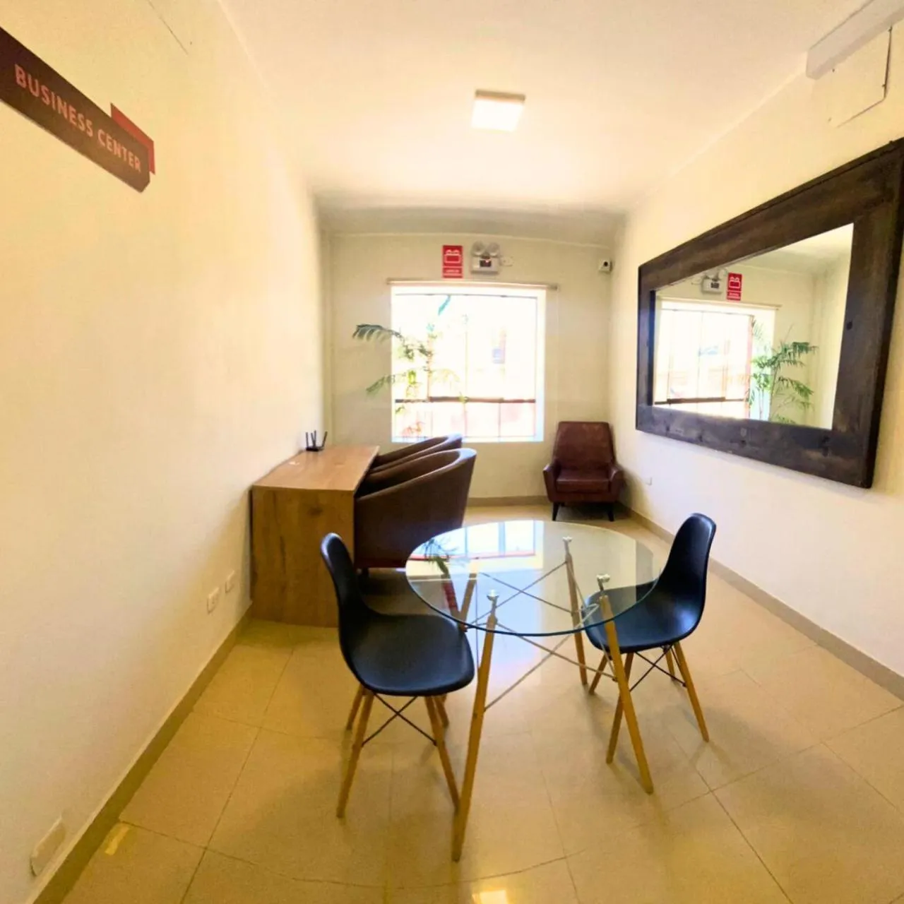 Seating area in Rua Hoteles Talara