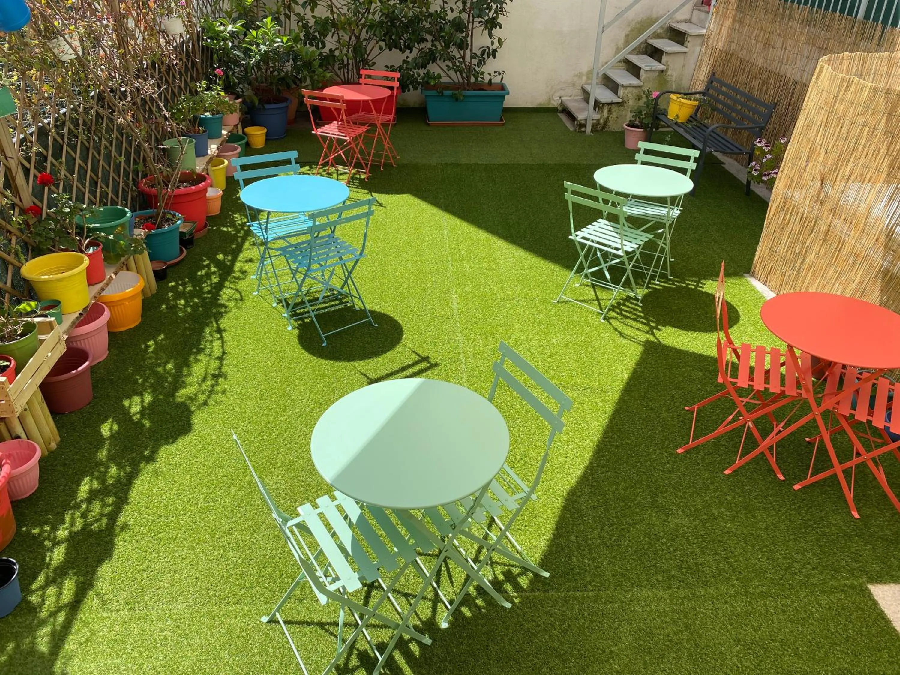 Garden in Olive Tree