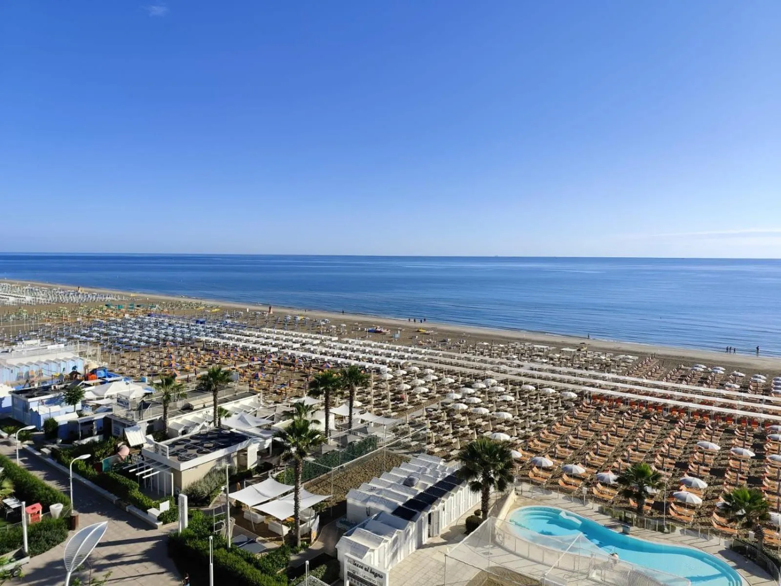Sea view in Hotel Sporting Riccione