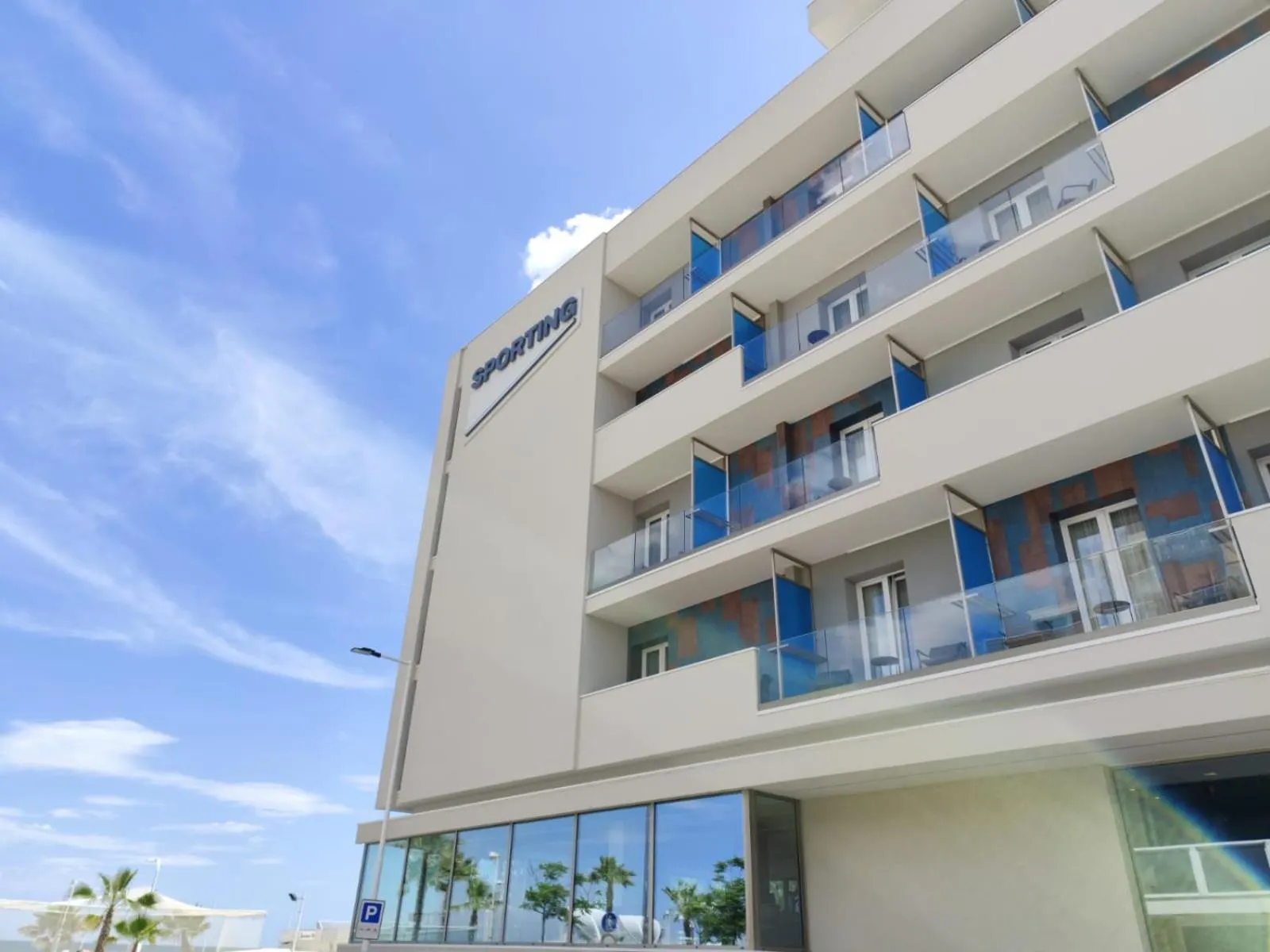 Property building in Hotel Sporting Riccione