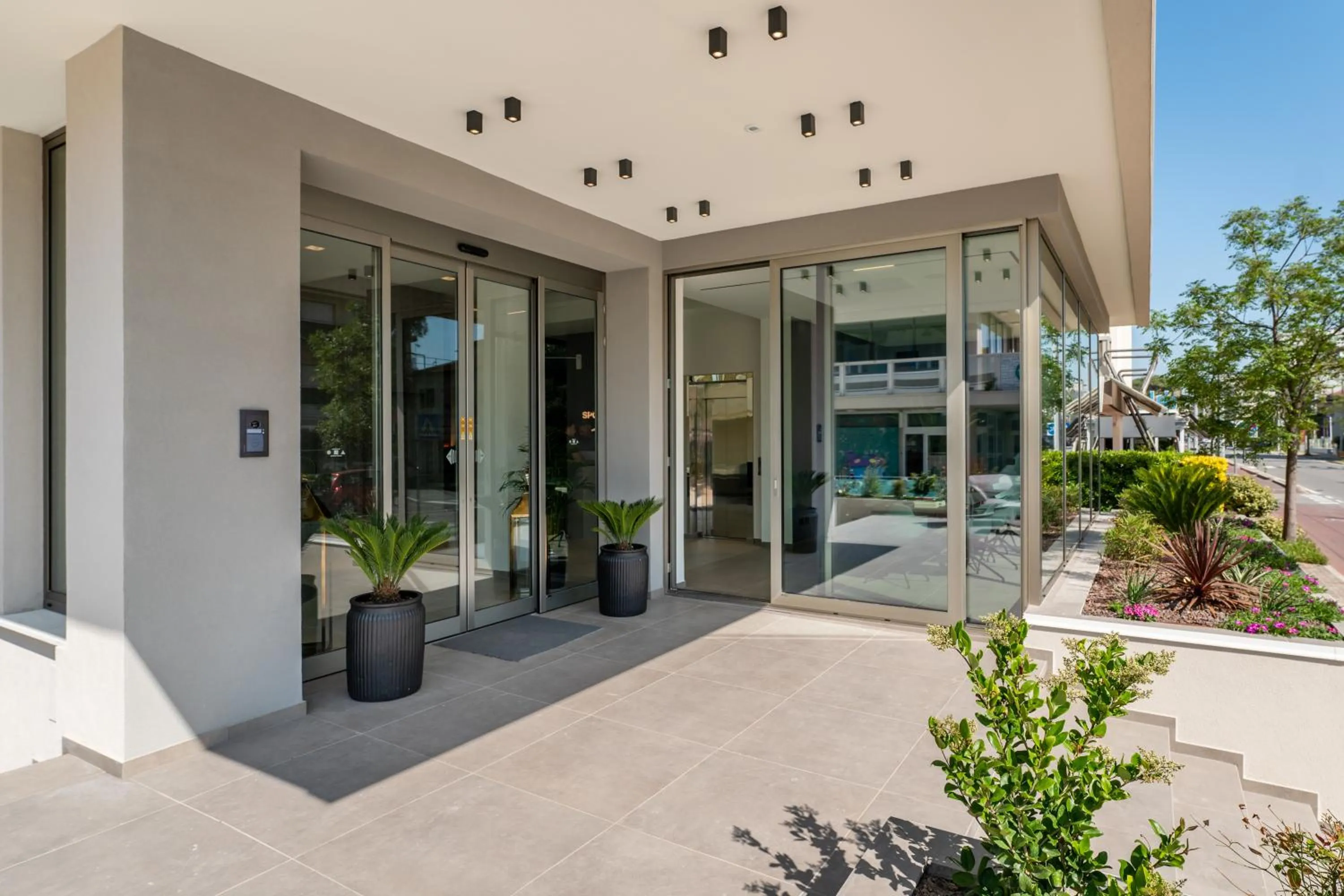 Property building in Hotel Sporting Riccione