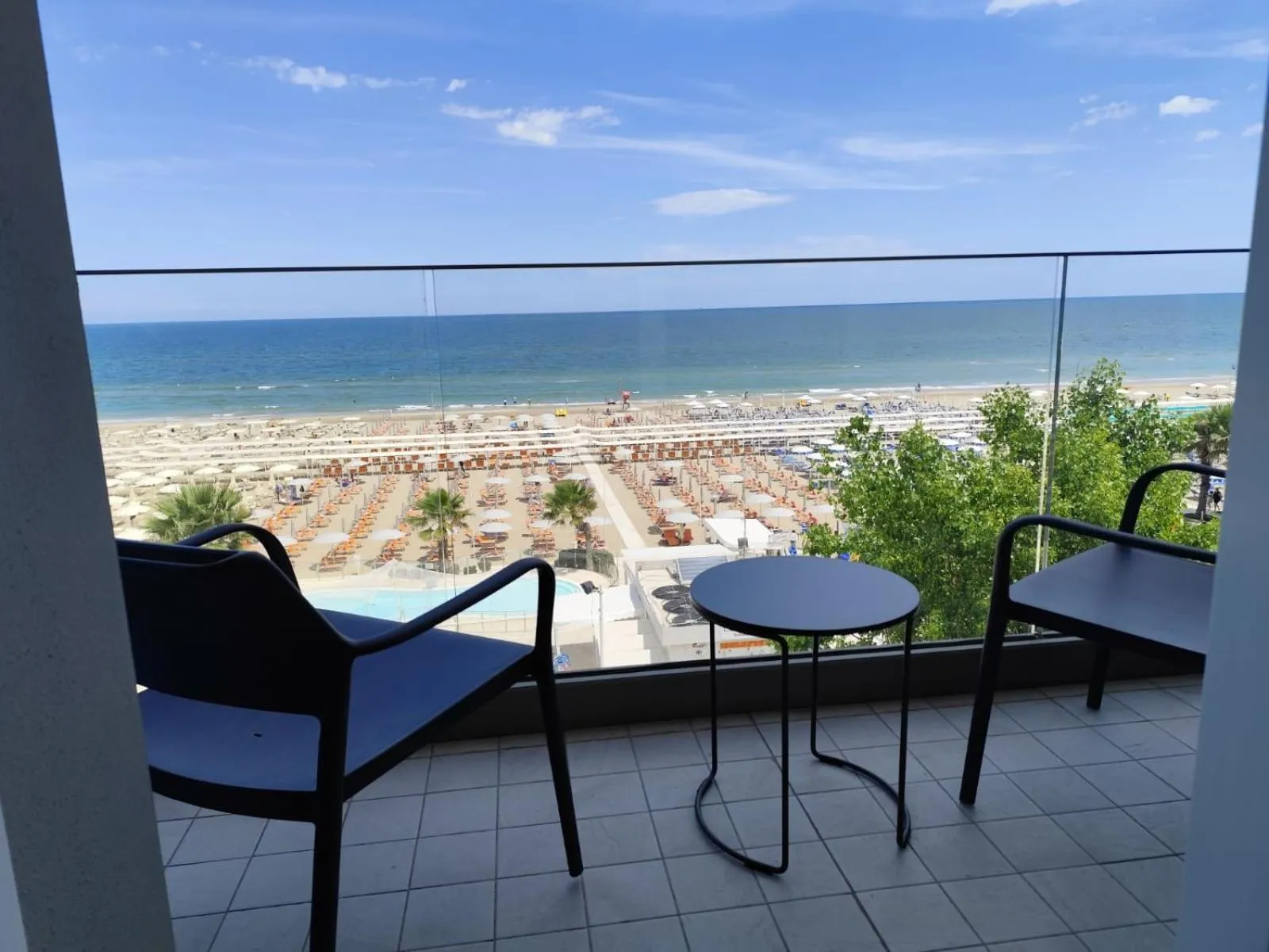 Balcony/Terrace in Hotel Sporting Riccione