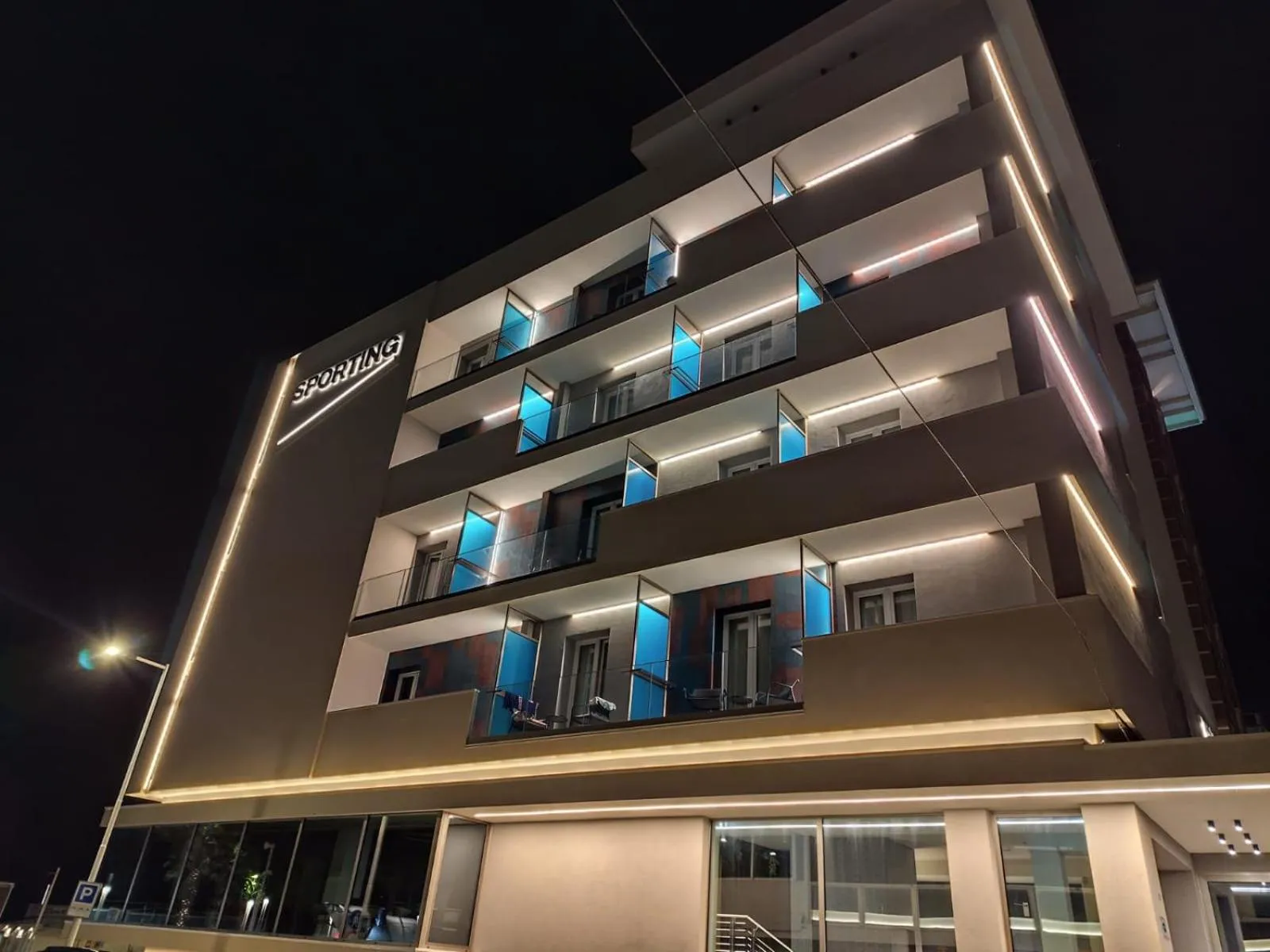Property building in Hotel Sporting Riccione