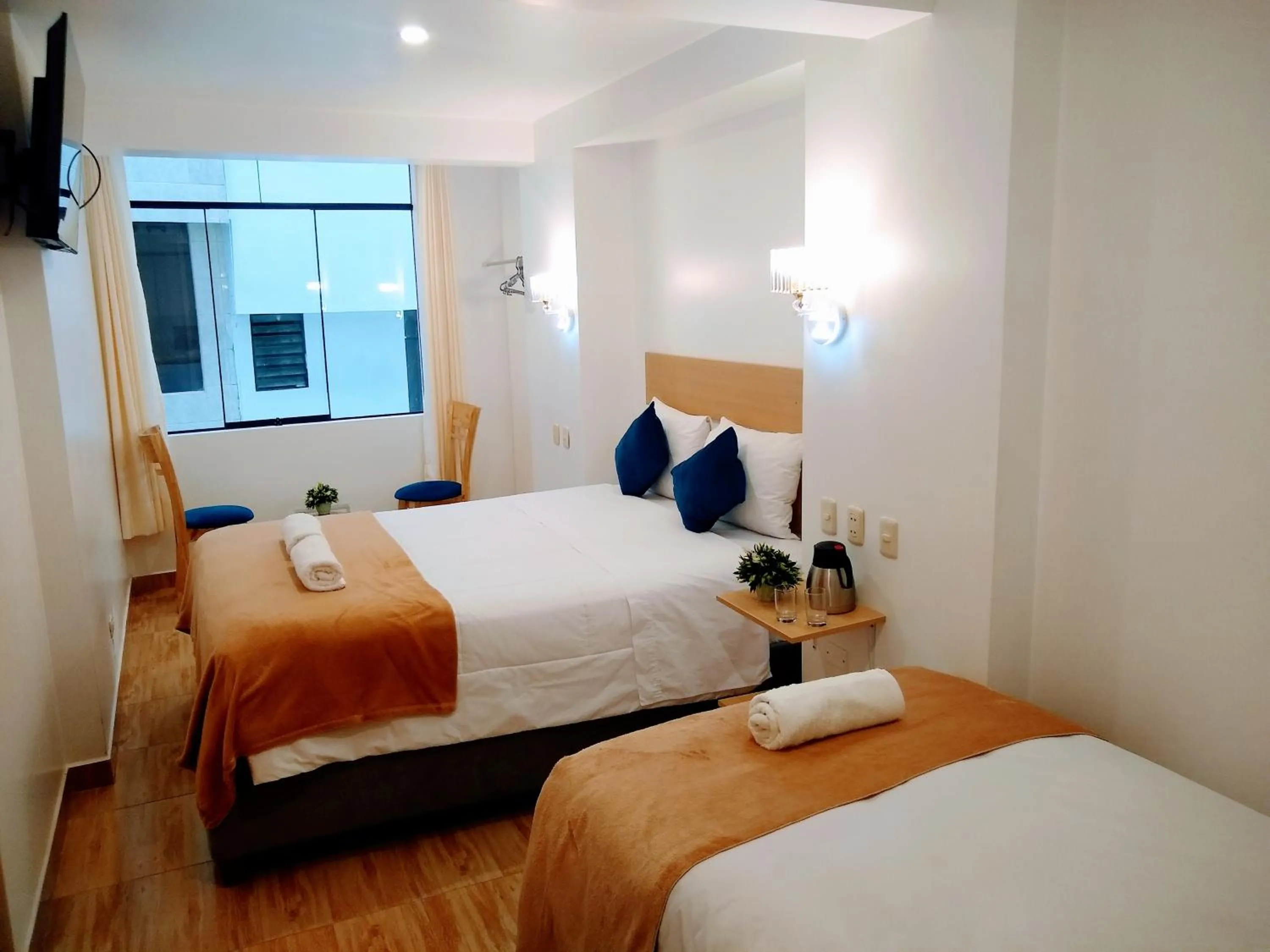 Bed in Emmanuel inn Machupicchu