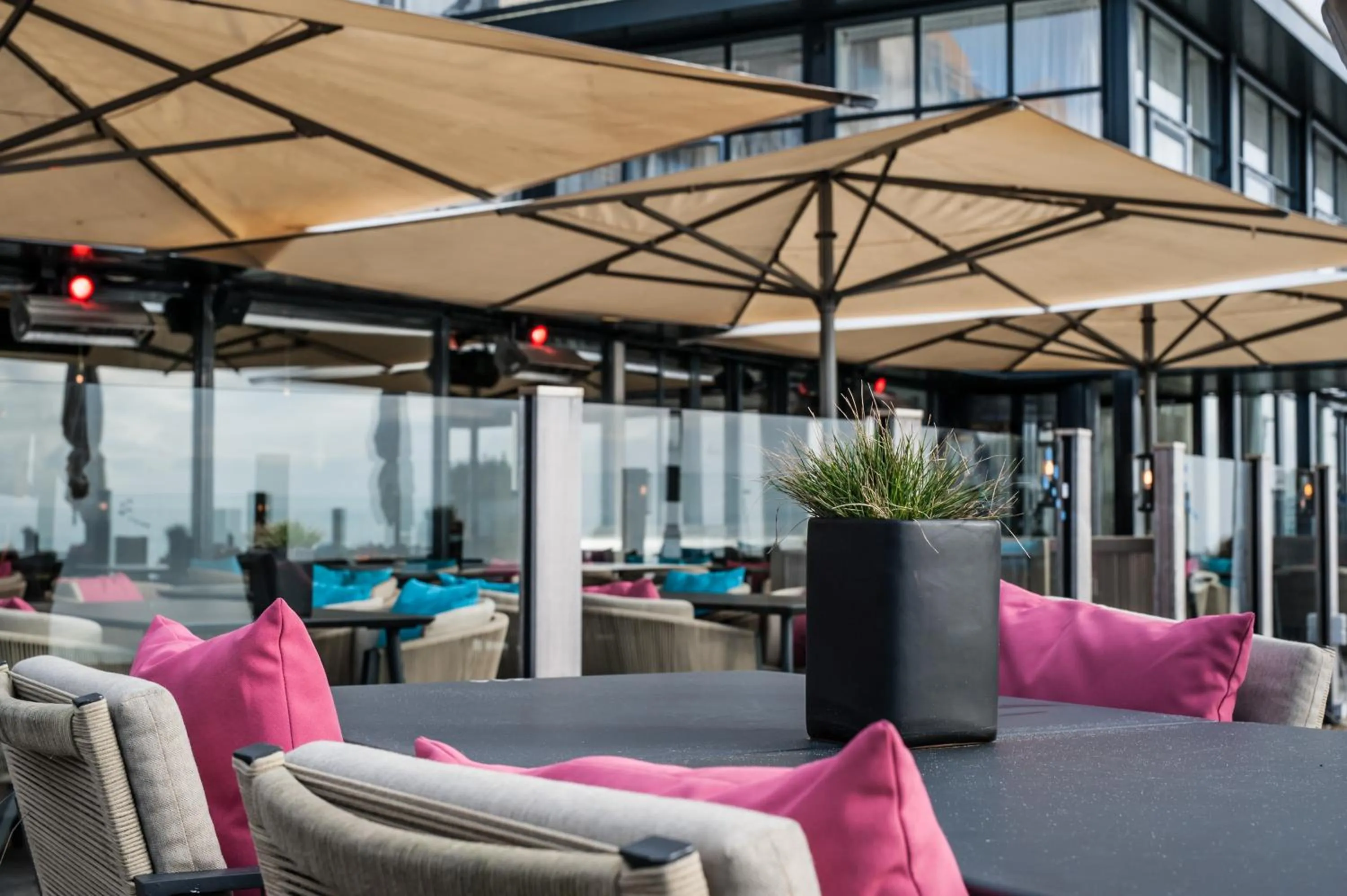 Balcony/Terrace in Fletcher Hotel-Restaurant Arion-Vlissingen