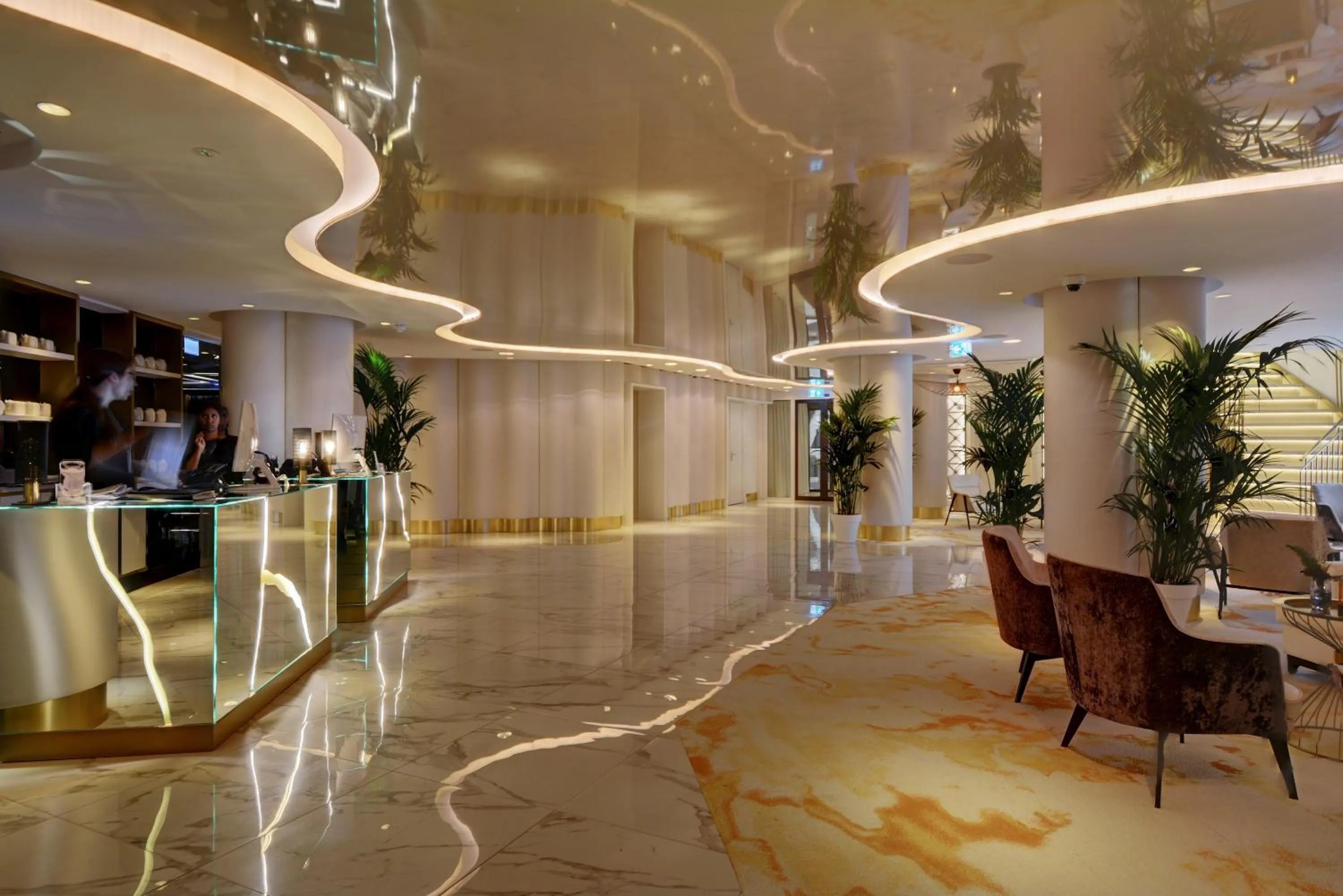 Lobby or reception in Fletcher Hotel-Restaurant Arion-Vlissingen