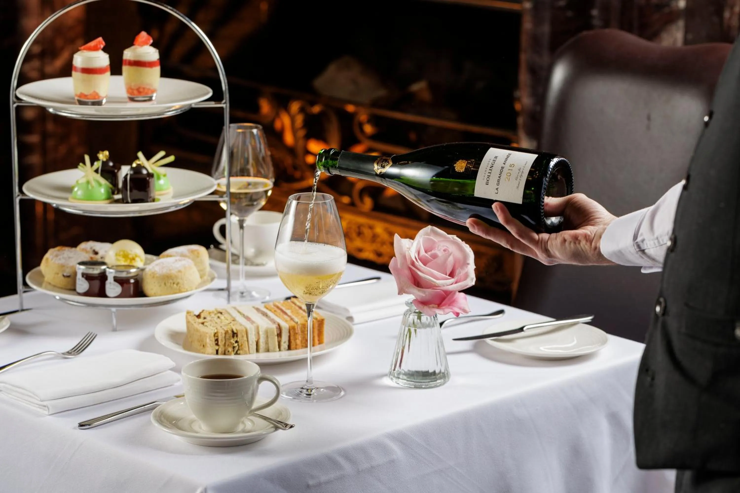 Food and drinks in Rhinefield House Hotel