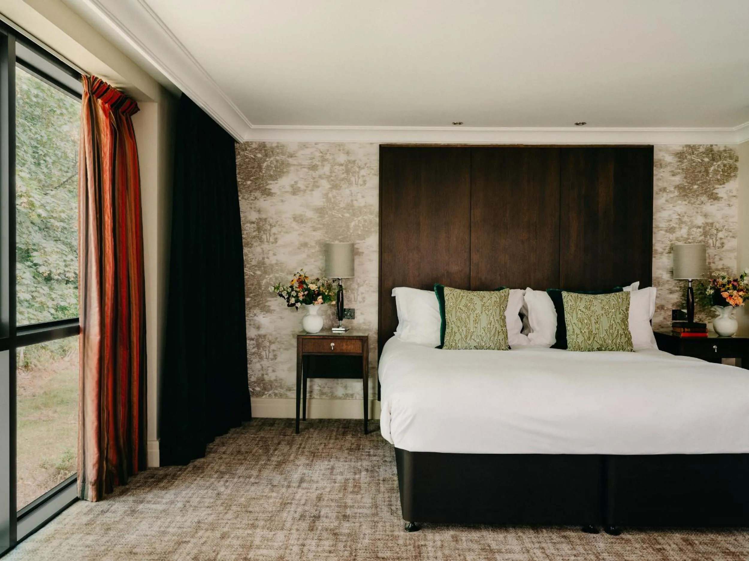 Bedroom, Bed in Rhinefield House Hotel