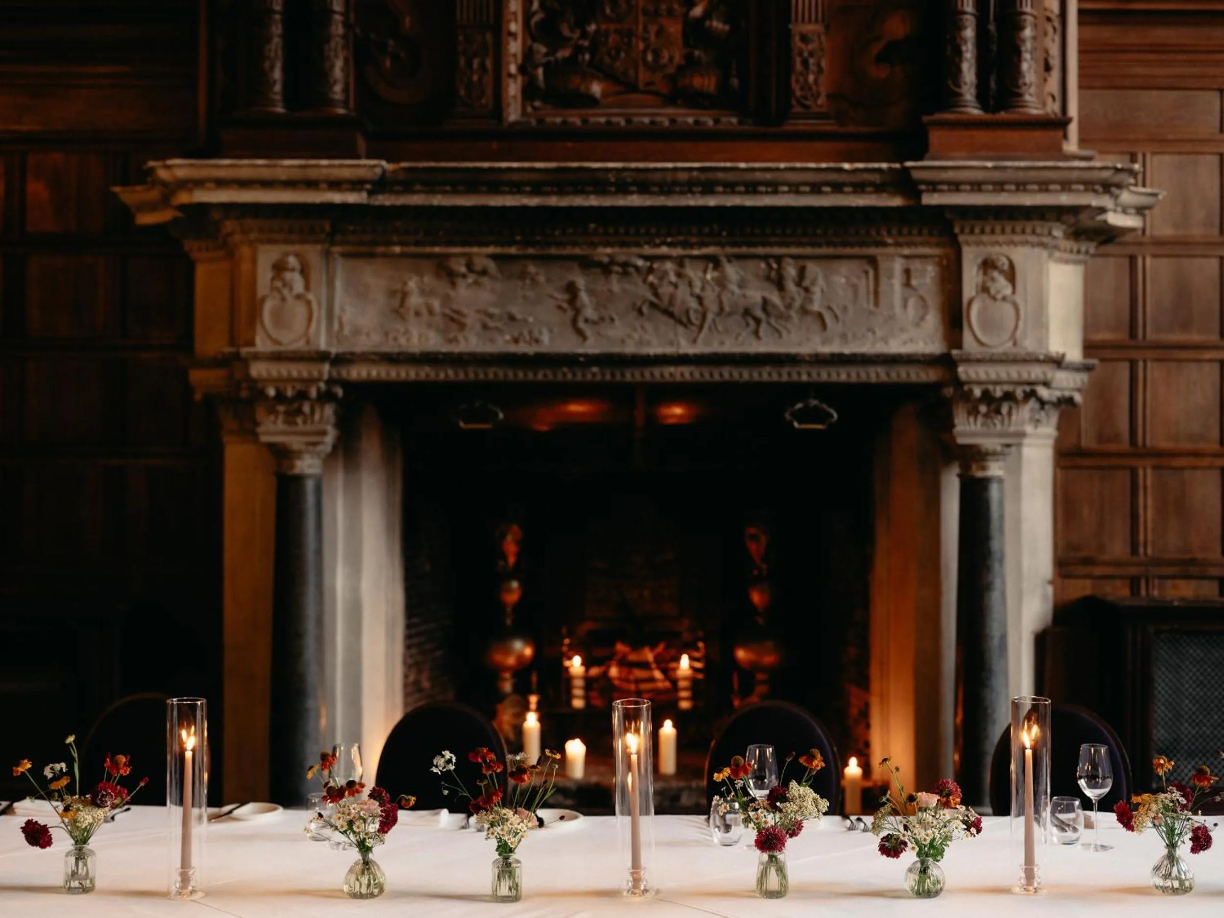 Dinner in Rhinefield House Hotel